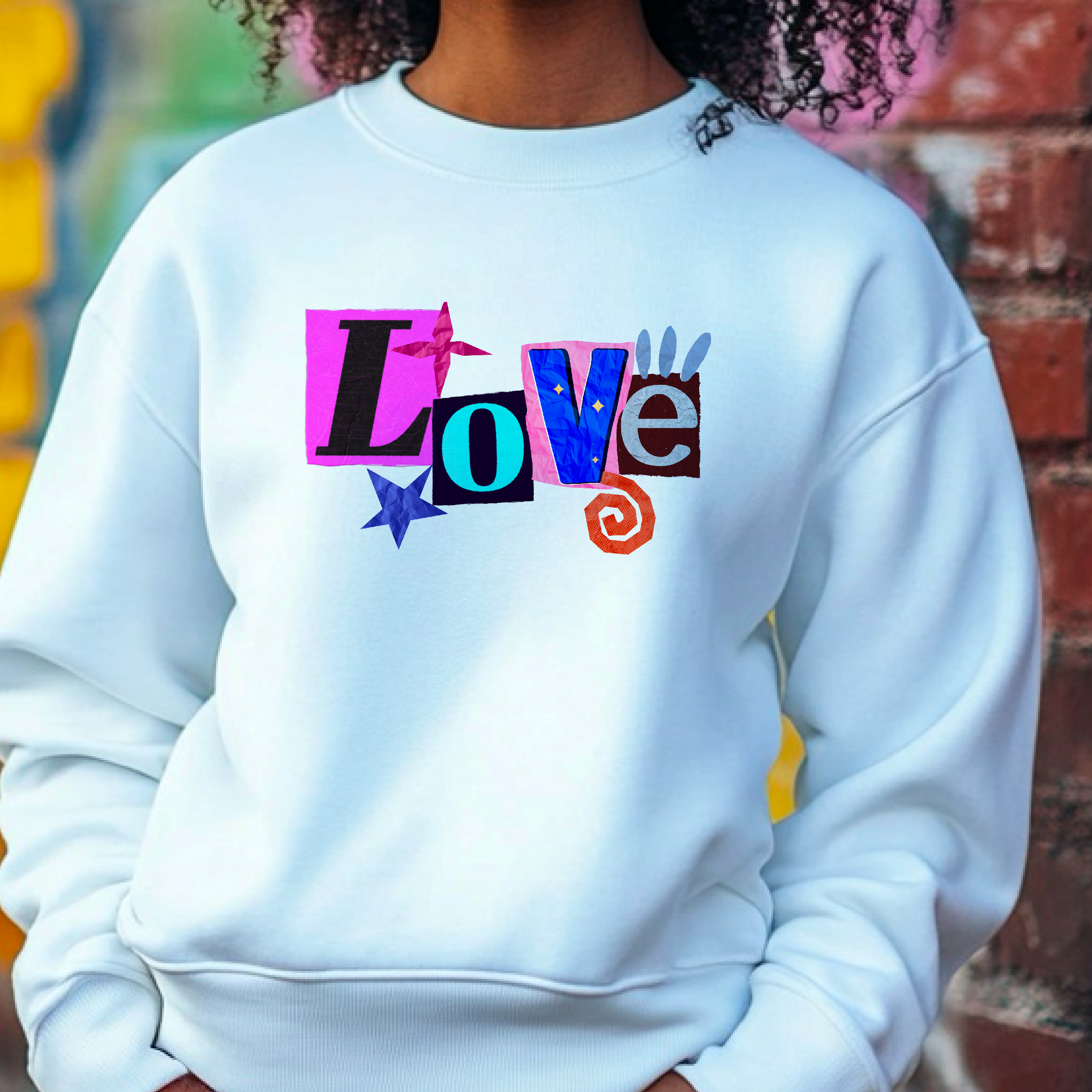 Love Sweatshirt - Cozy Valentine's Gift for Him & Her | Unique Anniversary & Romantic Apparel