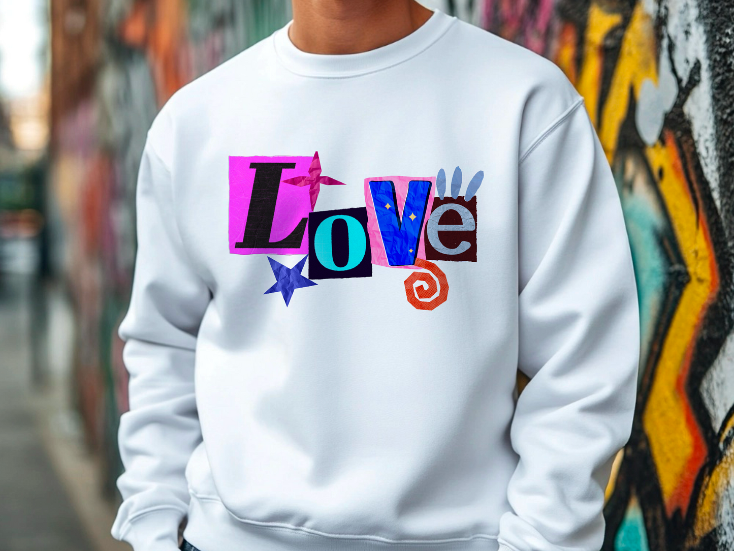 Love Sweatshirt - Cozy Valentine's Gift for Him & Her | Unique Anniversary & Romantic Apparel