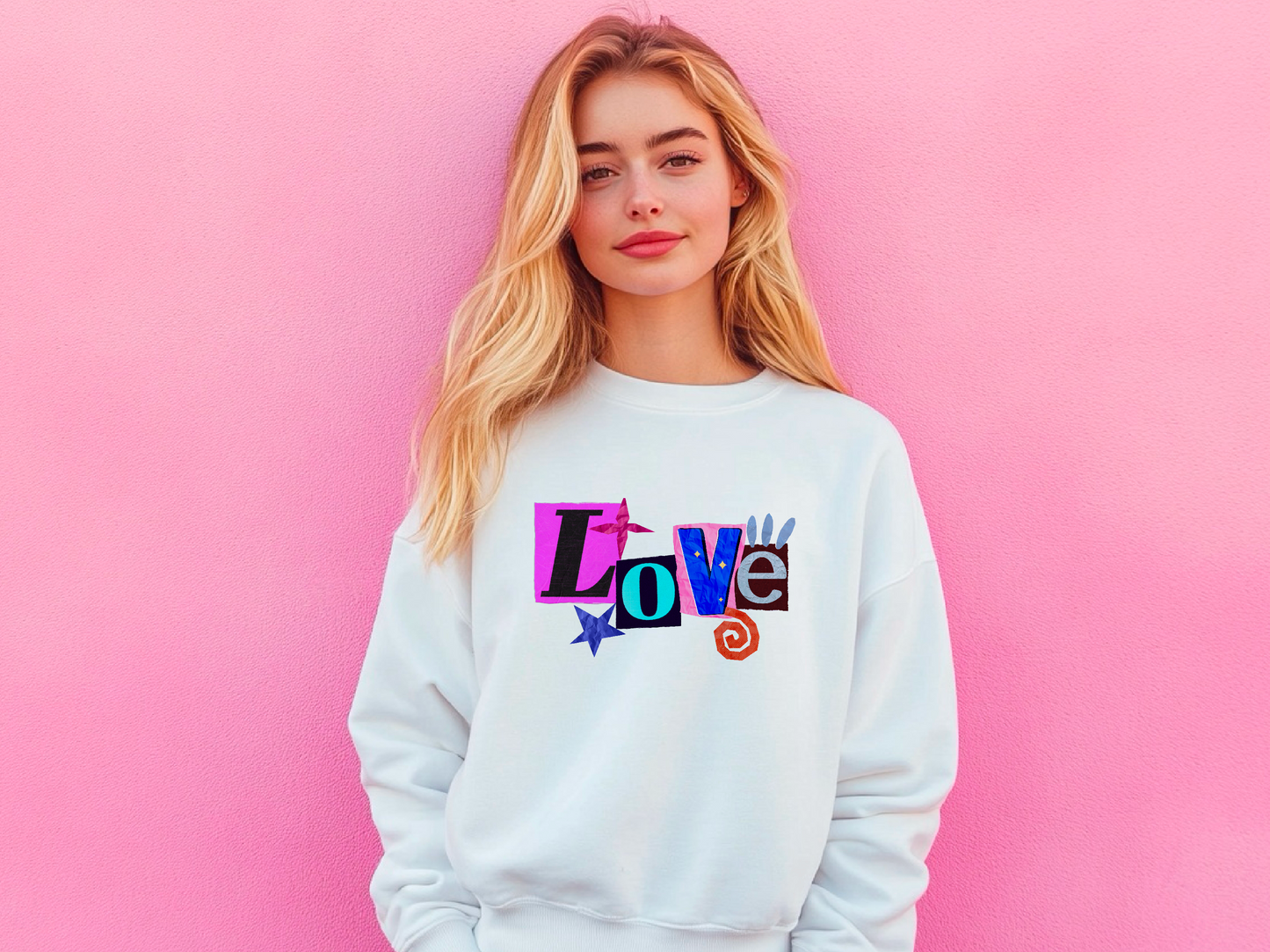 Love Sweatshirt - Cozy Valentine's Gift for Him & Her | Unique Anniversary & Romantic Apparel