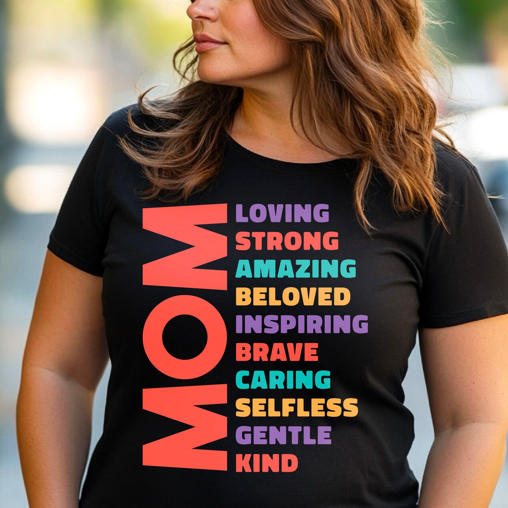 Mother Acrostic T-Shirt, Amazing Loving Strong Happy Beauty Gracious Shirt, Mother's Day Gift Shirt, Gift For Mom, Mom Shirt, Mom Life Tee