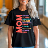 Mother Acrostic T-Shirt, Amazing Loving Strong Happy Beauty Gracious Shirt, Mother's Day Gift Shirt, Gift For Mom, Mom Shirt, Mom Life Tee