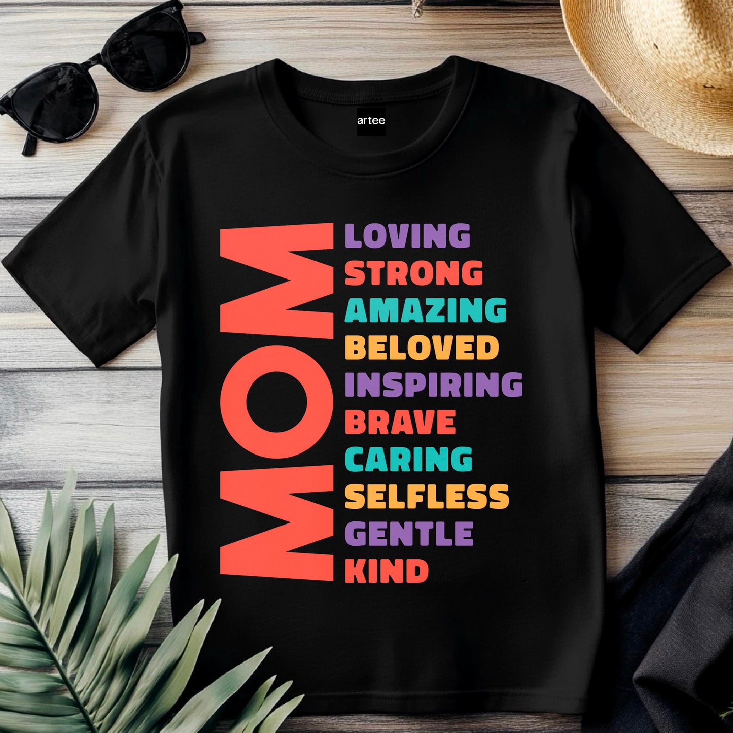Mother Acrostic T-Shirt, Amazing Loving Strong Happy Beauty Gracious Shirt, Mother's Day Gift Shirt, Gift For Mom, Mom Shirt, Mom Life Tee