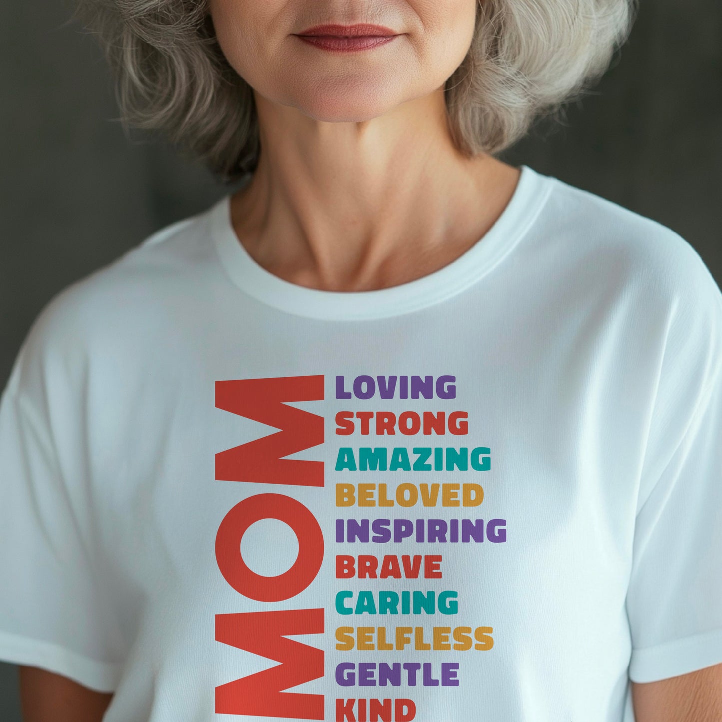 Mother Acrostic T-Shirt, Amazing Loving Strong Happy Beauty Gracious Shirt, Mother's Day Gift Shirt, Gift For Mom, Mom Shirt, Mom Life Tee