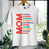 Mother Acrostic T-Shirt, Amazing Loving Strong Happy Beauty Gracious Shirt, Mother's Day Gift Shirt, Gift For Mom, Mom Shirt, Mom Life Tee