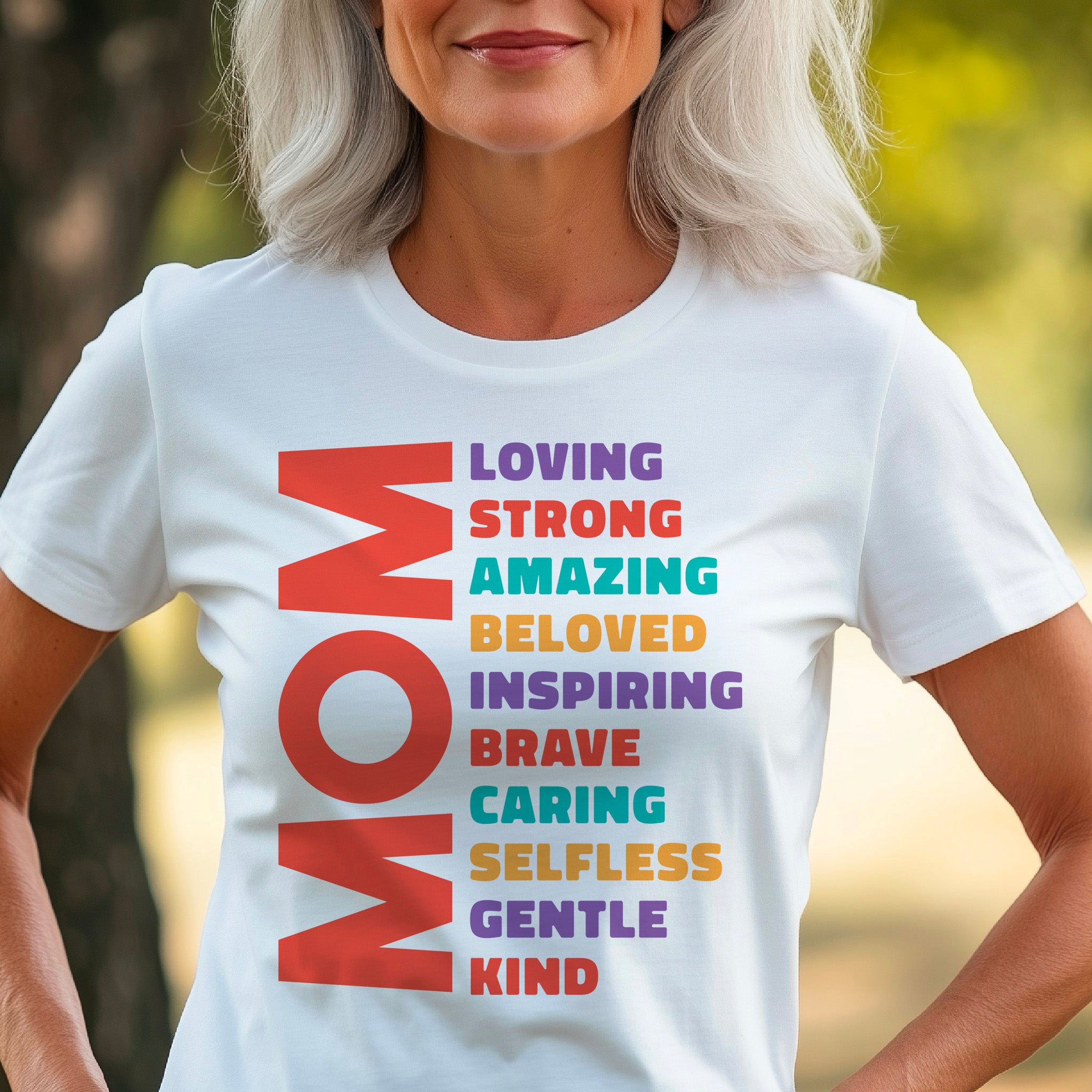 Mother Acrostic T-Shirt, Amazing Loving Strong Happy Beauty Gracious Shirt, Mother's Day Gift Shirt, Gift For Mom, Mom Shirt, Mom Life Tee