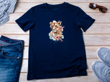 Mama lion watercolour T-shirt, lion and lioness shirt Tshirt, Mothers Day Shirt