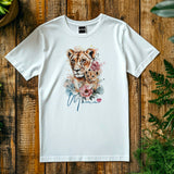 Mama lion watercolour T-shirt, lion and lioness shirt Tshirt, Mothers Day Shirt