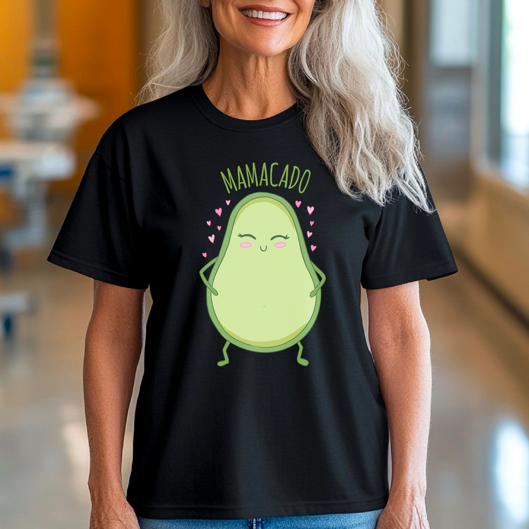 Mamacado T-Shirt, Pregnancy Announcement Shirt, Baby Announcement T-Shirt, Funny Gift for Expectant Mothers, baby shower Shirt