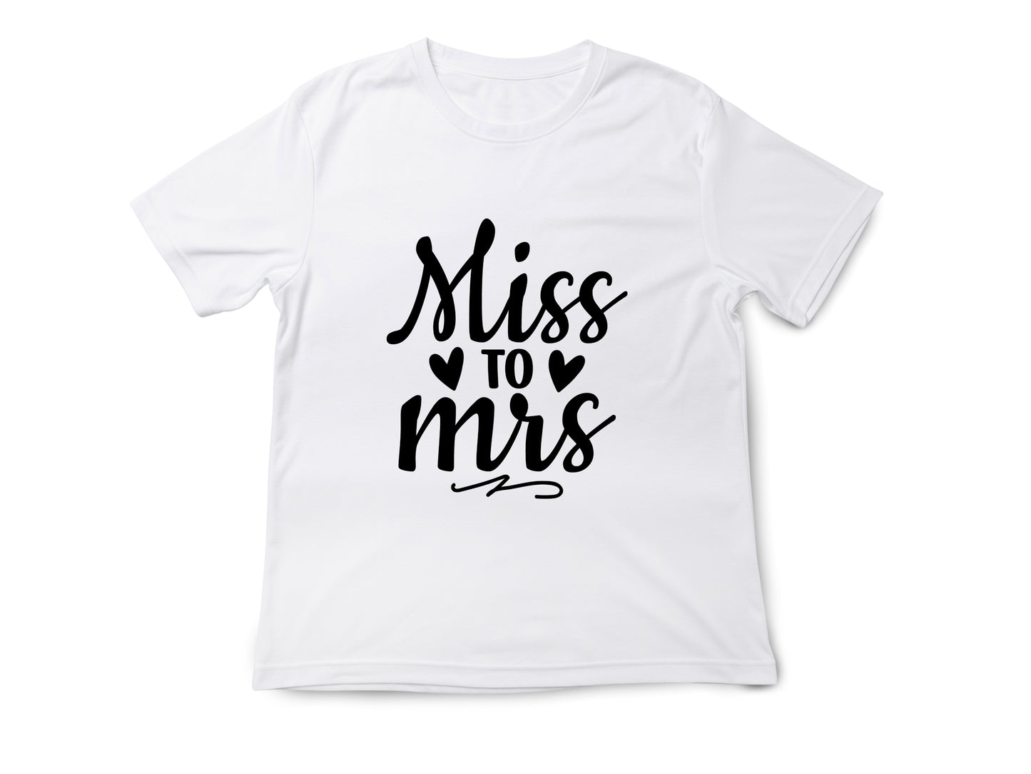 Miss to Mrs Shirt – Bride T-Shirt – Engagement Gift – Wedding Shirt – Bridal Shower Tee – Bachelorette Party Shirt