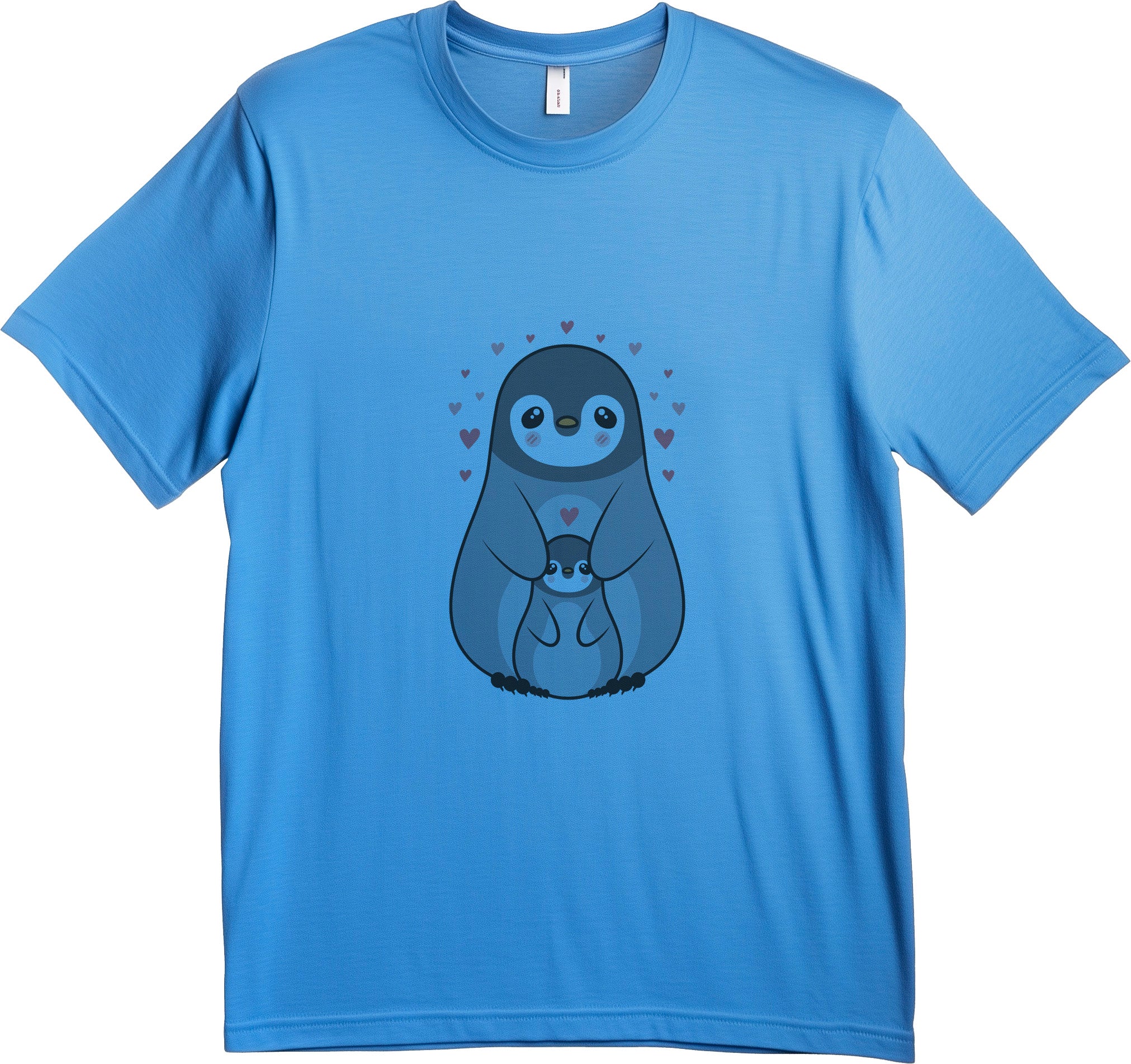 Mama Penguin Shirt, Cute Penguin T-Shirt For Women, Penguin Lovers Shirt, Aquatic Flightless Bird Shirt, Penguins, Mama Gift, Mommy Shirt