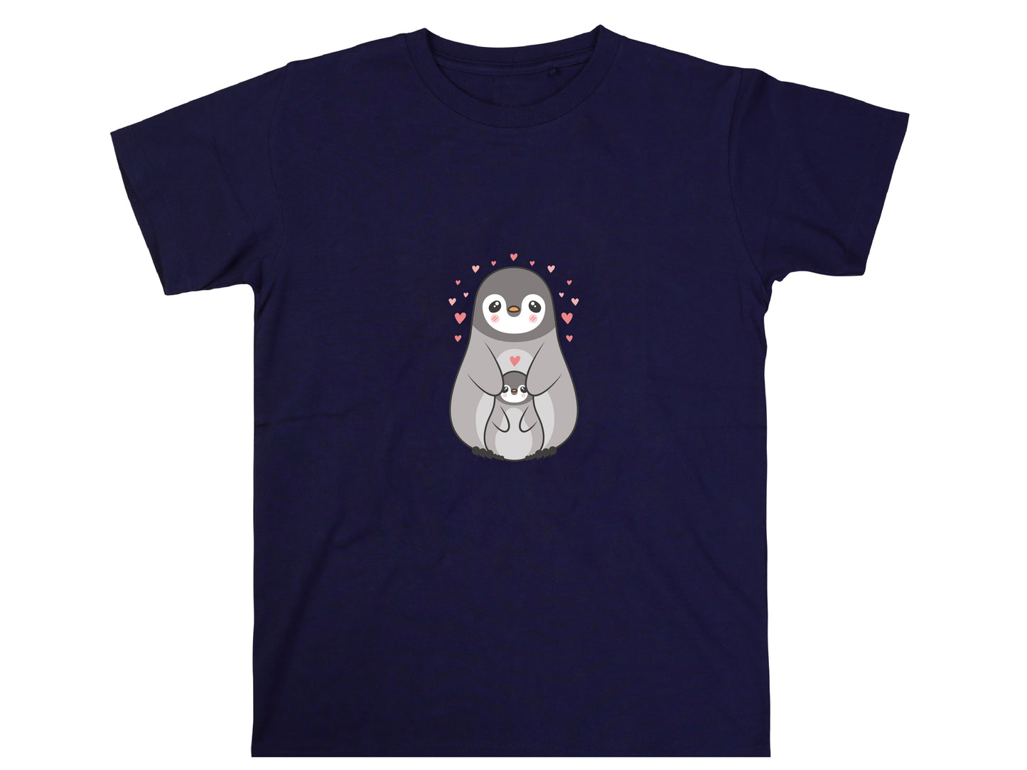 Mama Penguin Shirt, Cute Penguin T-Shirt For Women, Penguin Lovers Shirt, Aquatic Flightless Bird Shirt, Penguins, Mama Gift, Mommy Shirt