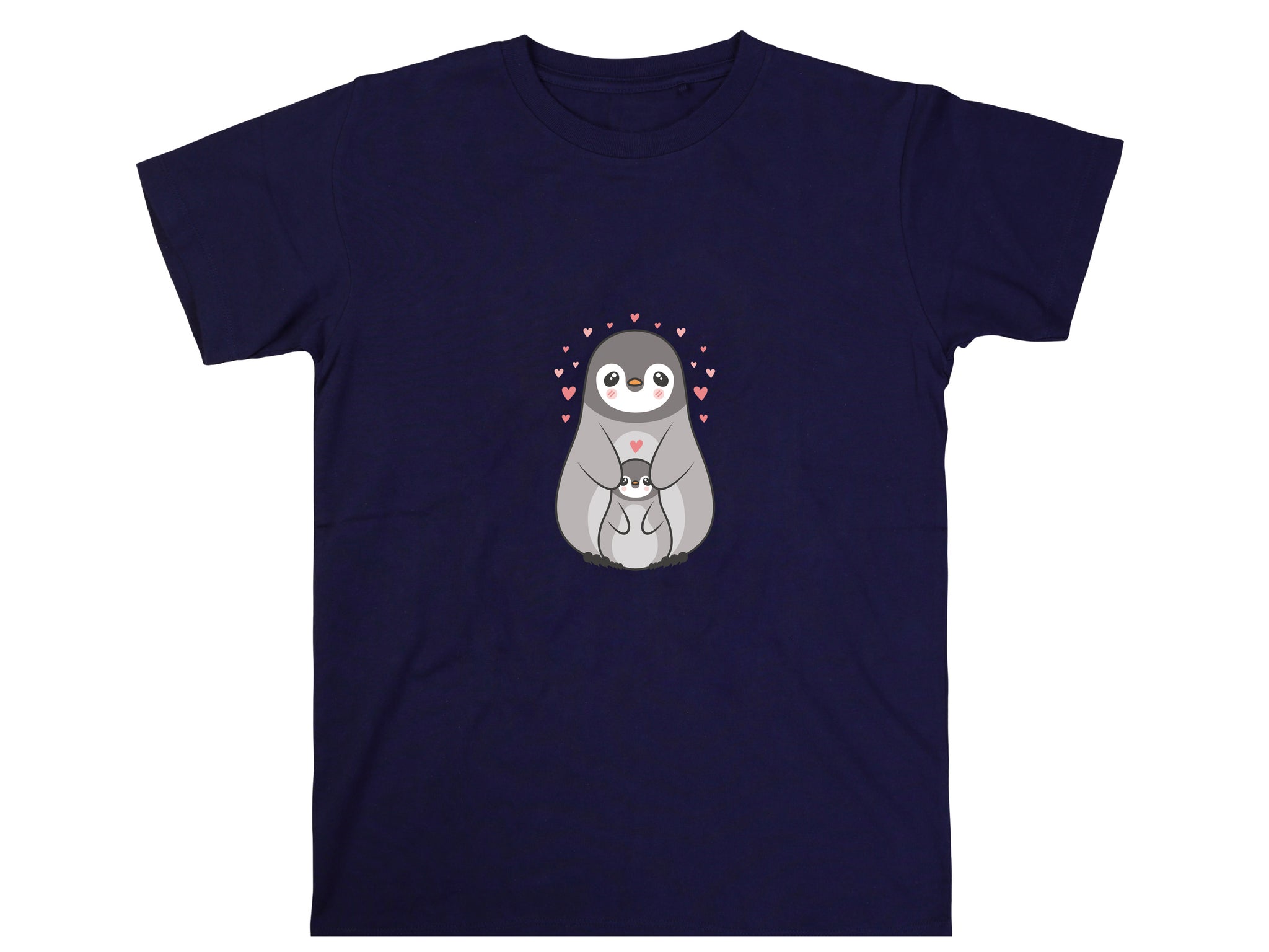 Mama Penguin Shirt, Cute Penguin T-Shirt For Women, Penguin Lovers Shirt, Aquatic Flightless Bird Shirt, Penguins, Mama Gift, Mommy Shirt