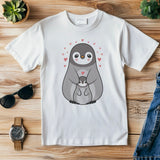 Mama Penguin Shirt, Cute Penguin T-Shirt For Women, Penguin Lovers Shirt, Aquatic Flightless Bird Shirt, Penguins, Mama Gift, Mommy Shirt