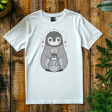 Mama Penguin Shirt, Cute Penguin T-Shirt For Women, Penguin Lovers Shirt, Aquatic Flightless Bird Shirt, Penguins, Mama Gift, Mommy Shirt