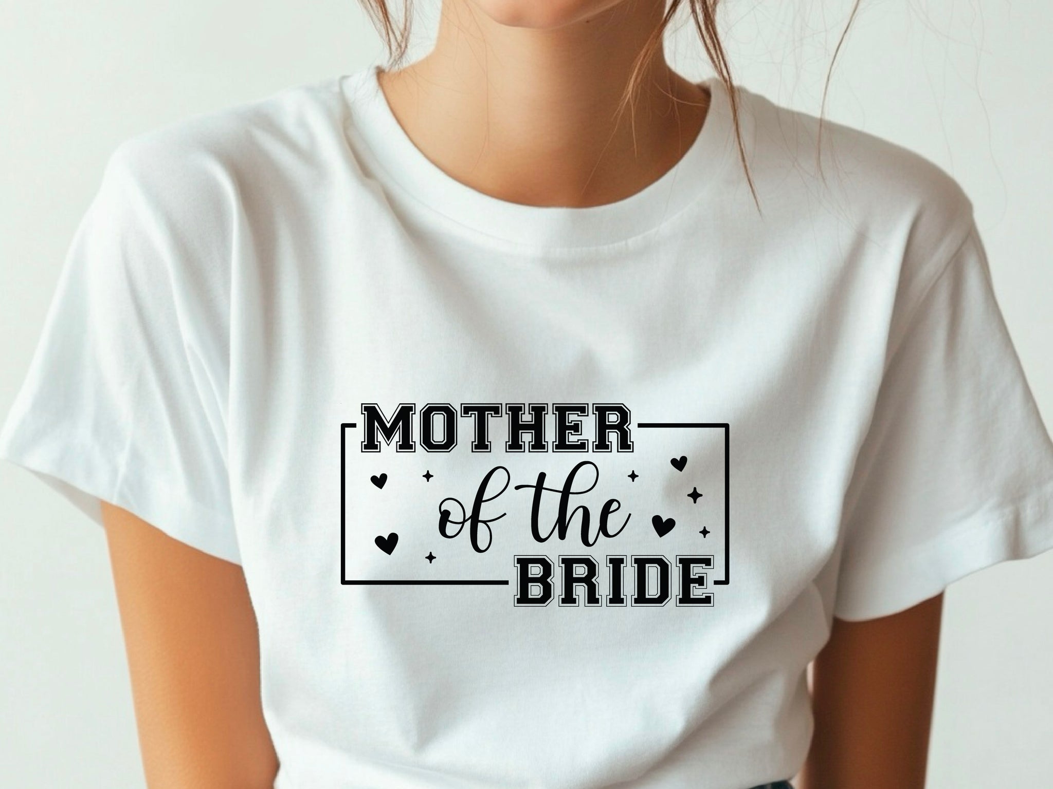 Mother of the Bride T-Shirt – Wedding Party Shirt – Bridal Shower Gift – Mom of the Bride Tee – Wedding Day Shirt