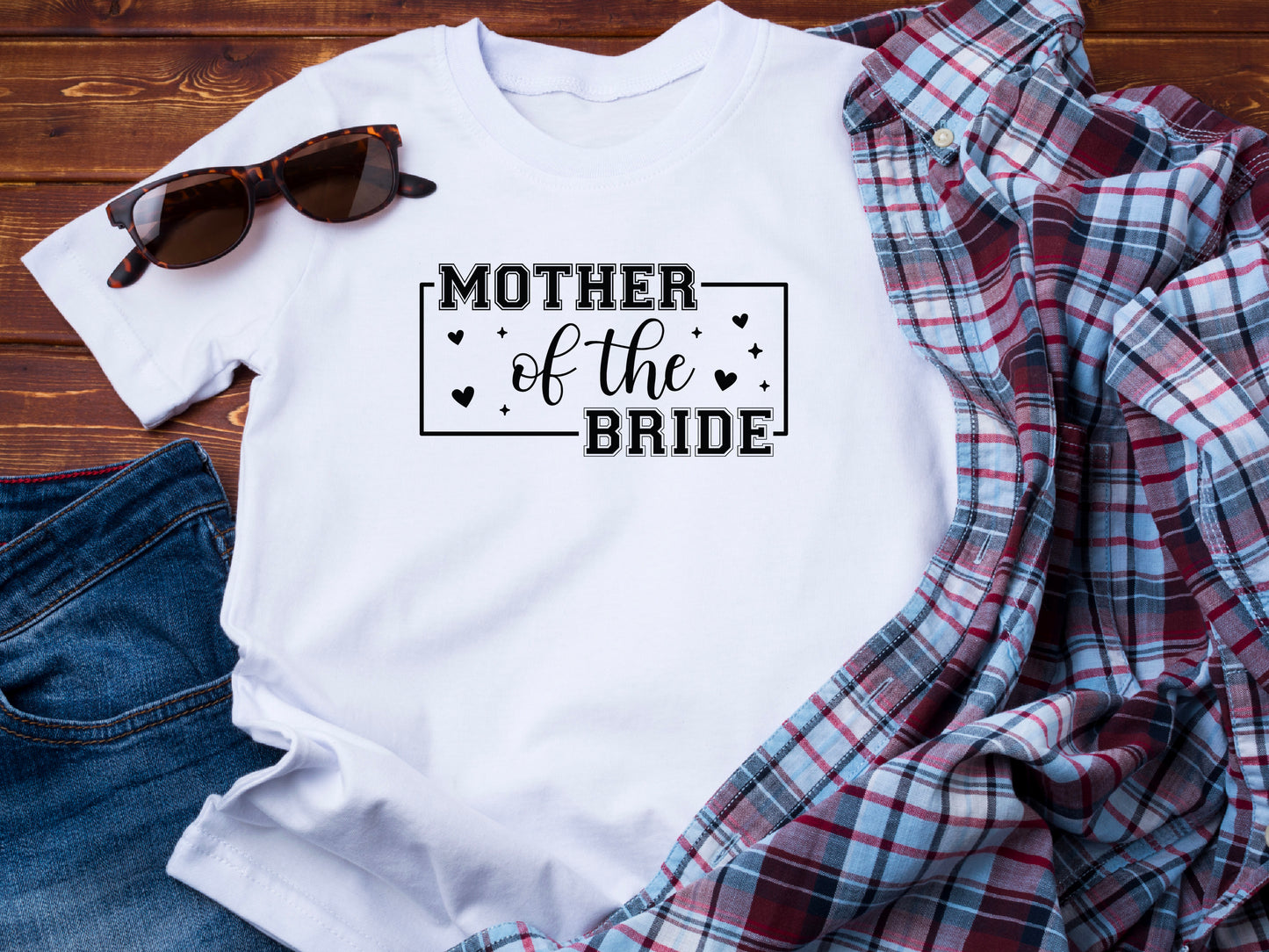 Mother of the Bride T-Shirt – Wedding Party Shirt – Bridal Shower Gift – Mom of the Bride Tee – Wedding Day Shirt