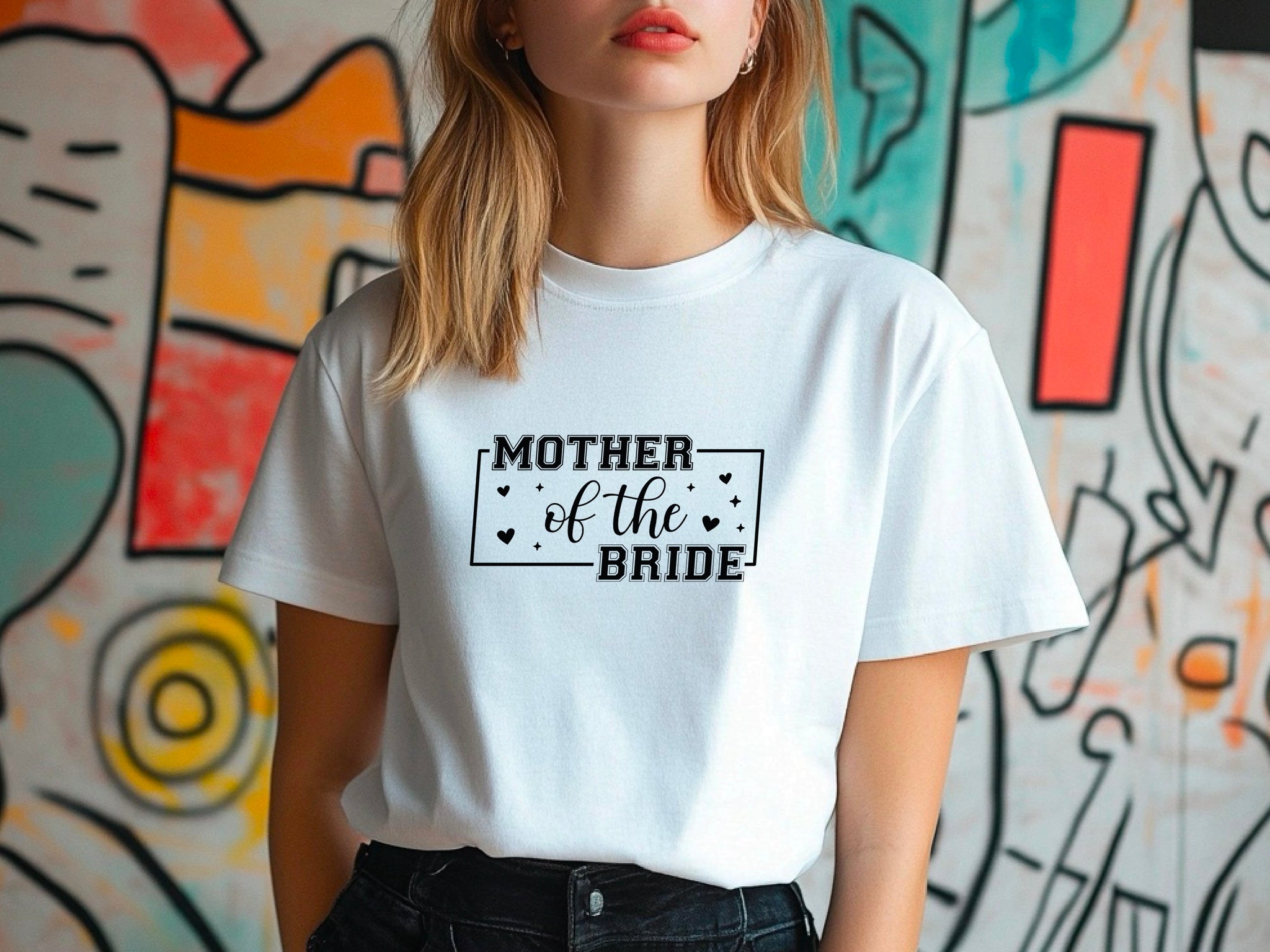 Mother of the Bride T-Shirt – Wedding Party Shirt – Bridal Shower Gift – Mom of the Bride Tee – Wedding Day Shirt