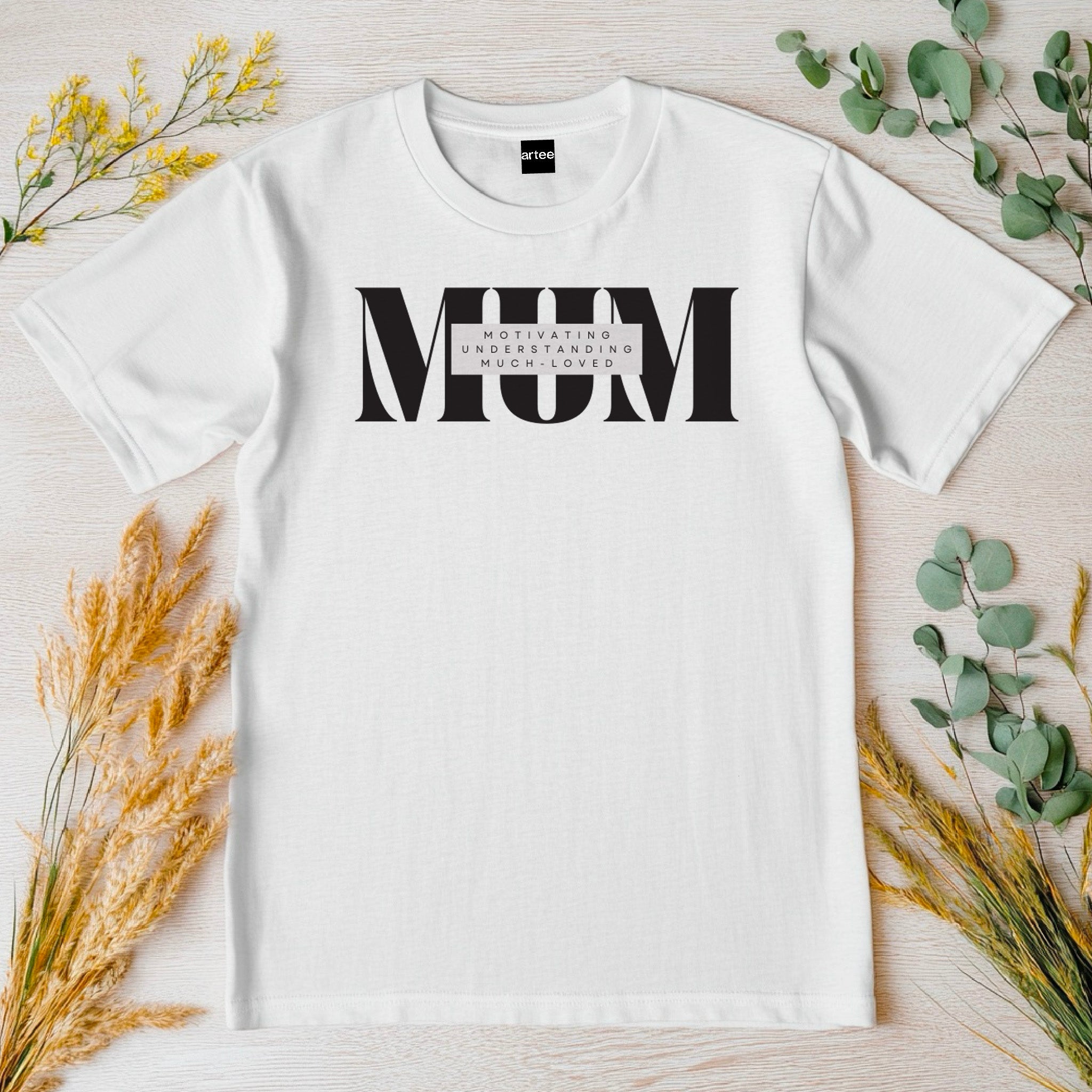 Mum Motivating T-Shirt – Inspiring Gift for Mummy, Super Moms More