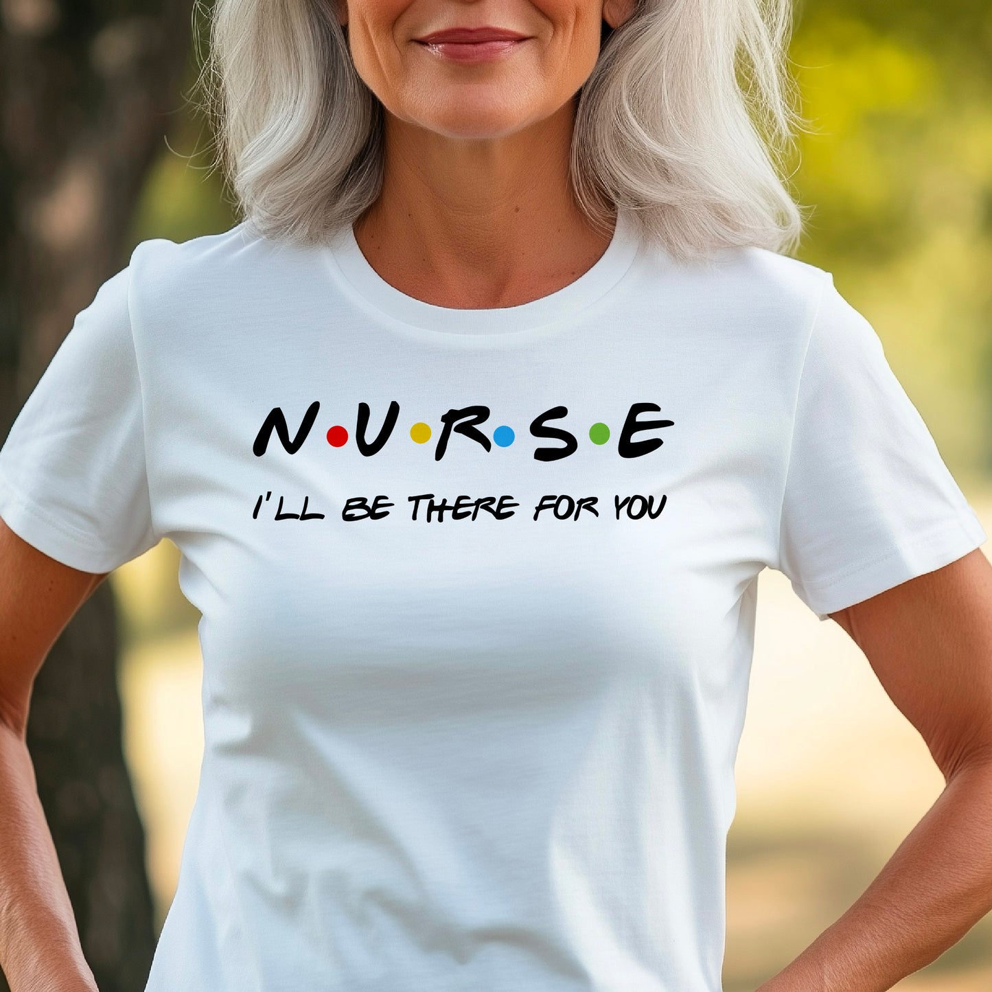 Nurse Shirt Friends Style, I’ll Be There for You Tee, Funny RN T-Shirt, Nurse Life Gift, Cute Healthcare Worker Shirt