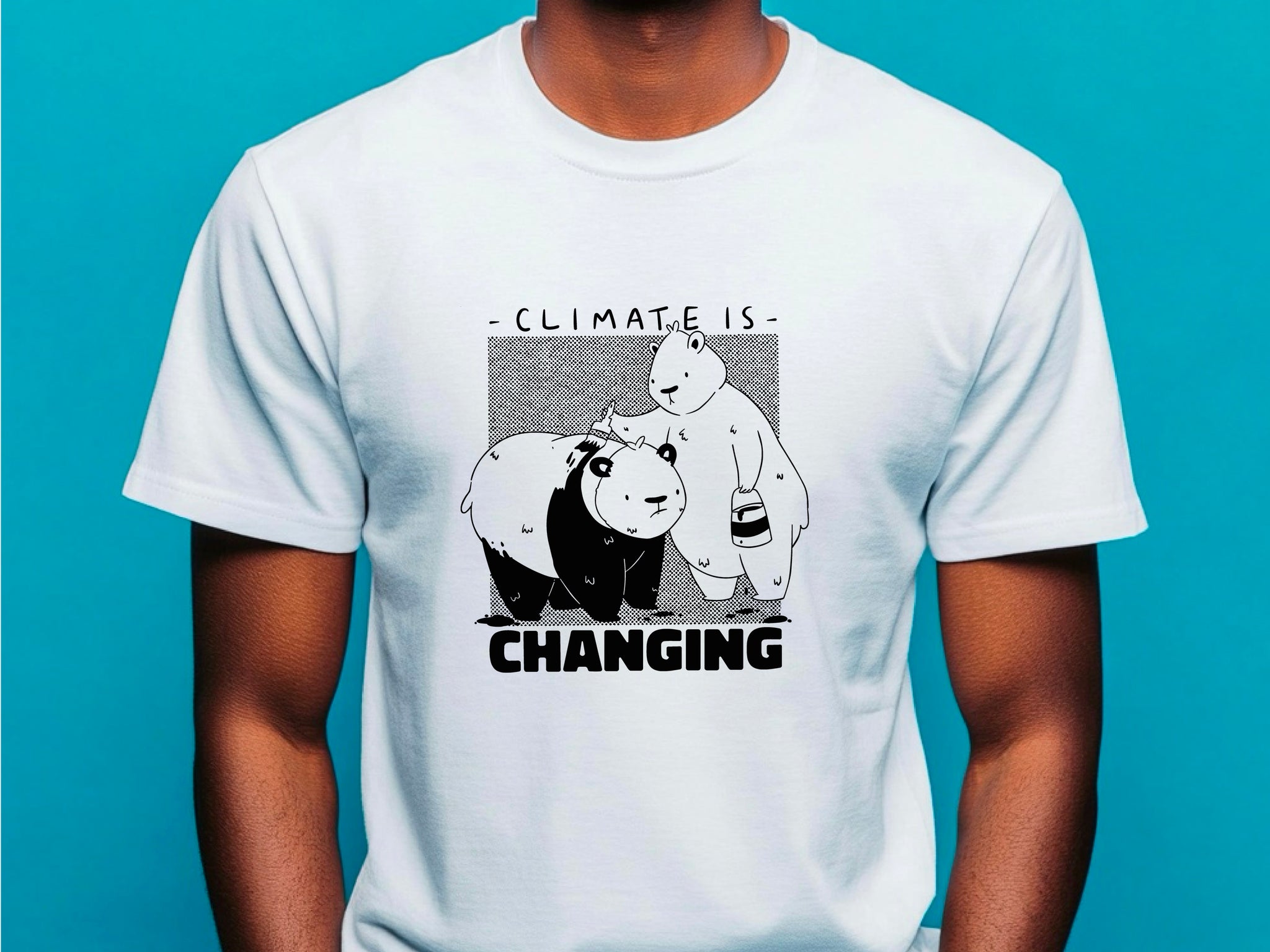 Cute Japanese Streetwear Panda T-Shirt – Panda Lover Gift, Kawaii Panda Tee