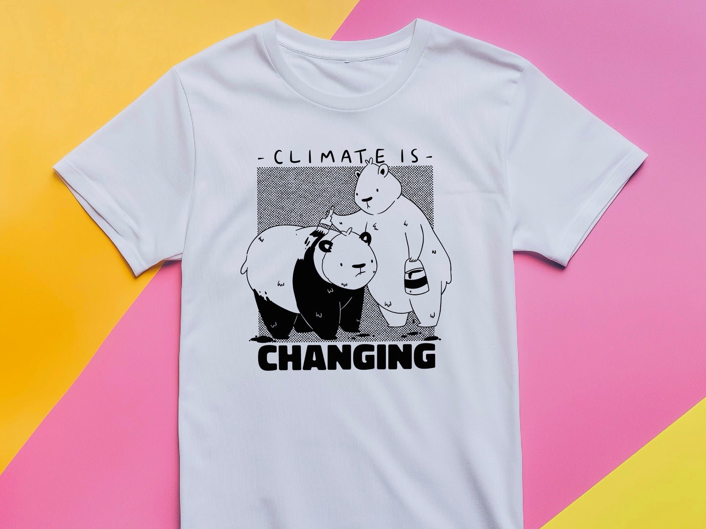 Cute Japanese Streetwear Panda T-Shirt – Panda Lover Gift, Kawaii Panda Tee