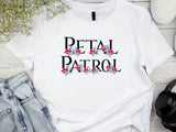 Petal Patrol T-Shirt – Flower Girl Wedding Tee – Cute Bridal Party Shirt – Toddler Wedding Outfit – Matching Ceremony T-Shirt