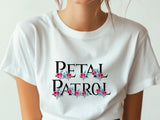 Petal Patrol T-Shirt – Flower Girl Wedding Tee – Cute Bridal Party Shirt – Toddler Wedding Outfit – Matching Ceremony T-Shirt