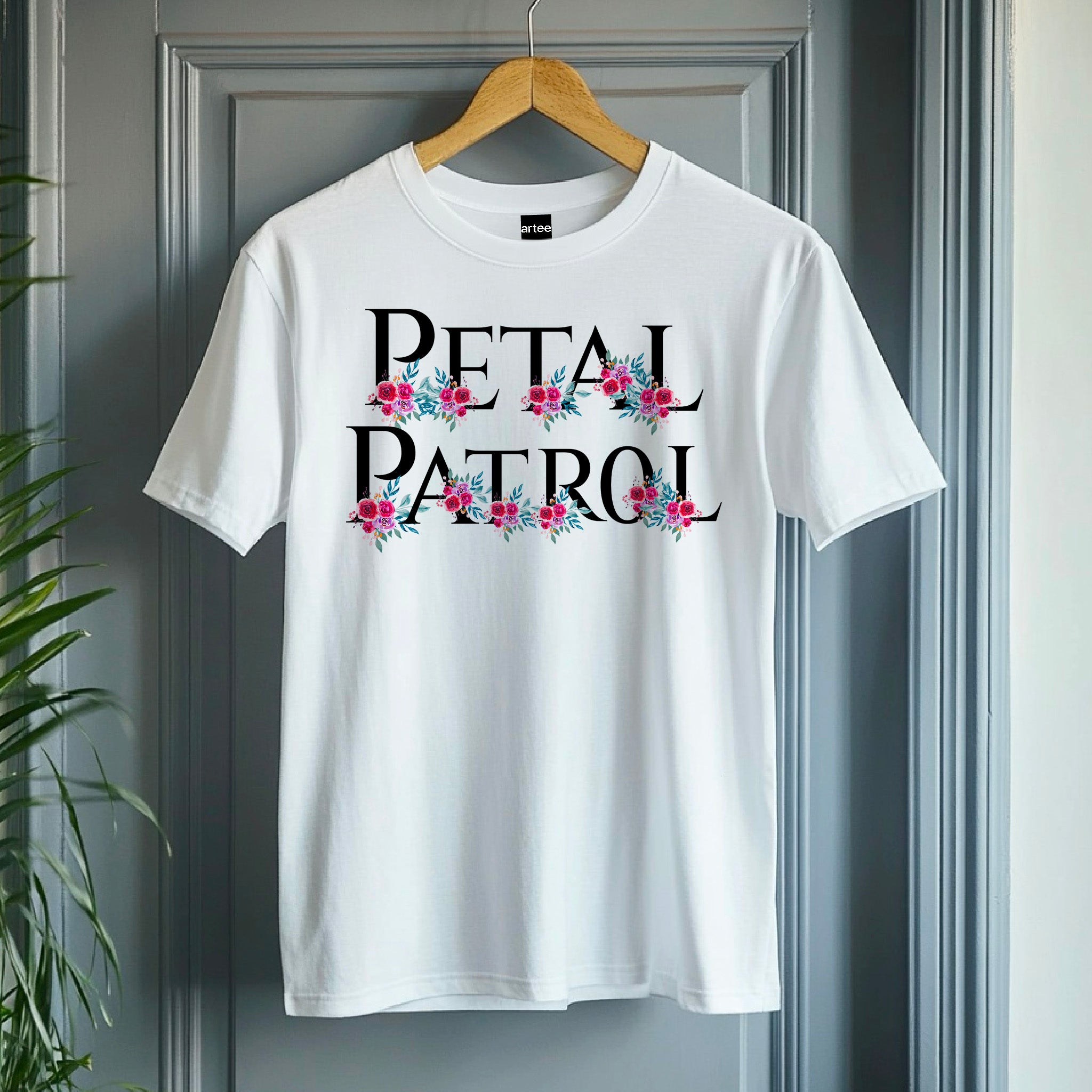 Petal Patrol T-Shirt – Flower Girl Wedding Tee – Cute Bridal Party Shirt – Toddler Wedding Outfit – Matching Ceremony T-Shirt