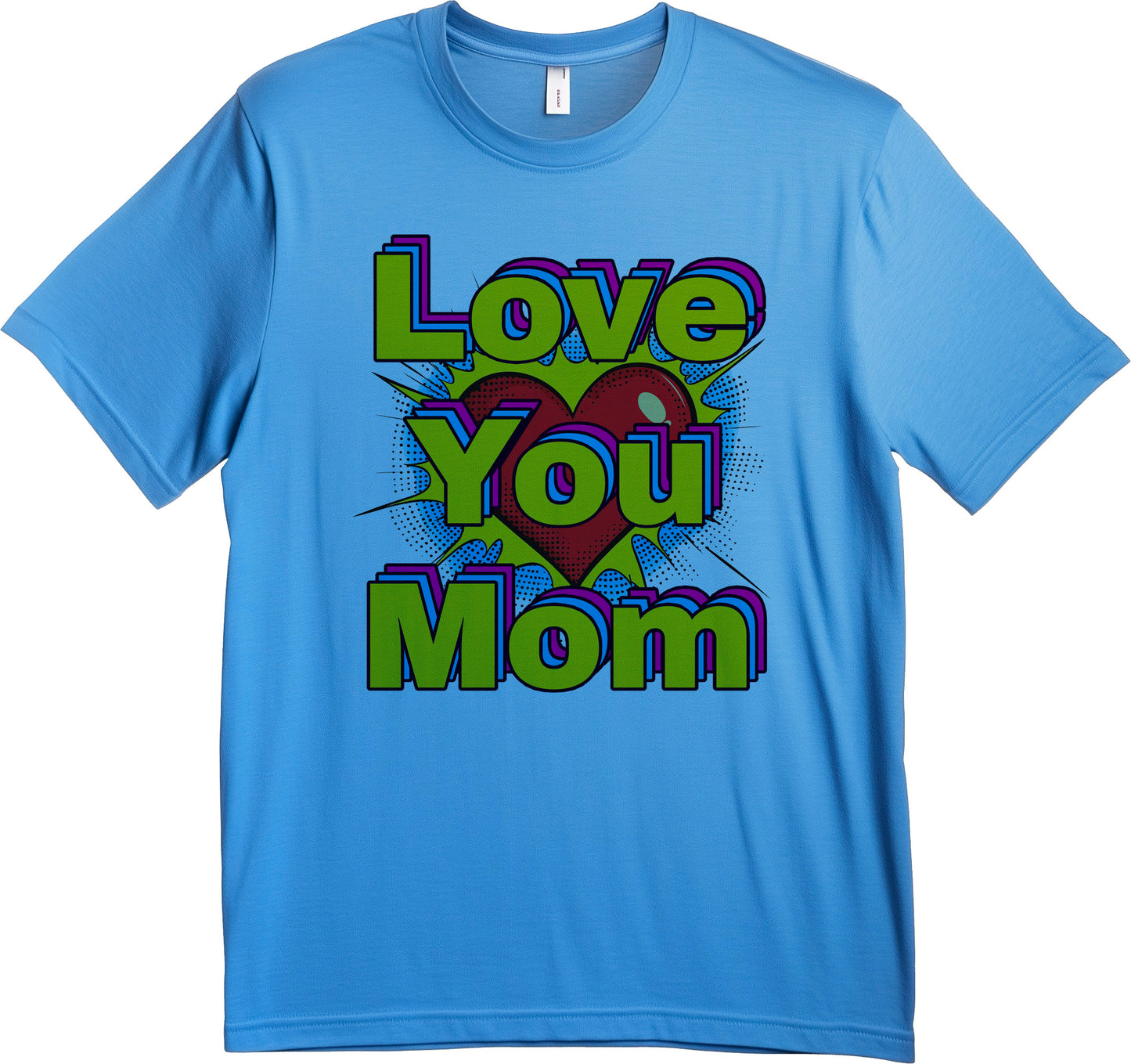 Pop art love you mom Shirt, Mom Love Shirt, Mother's Day Shirt, I Love You Mama shirt, Gift for Mama, Mother's Day Gift Shirt