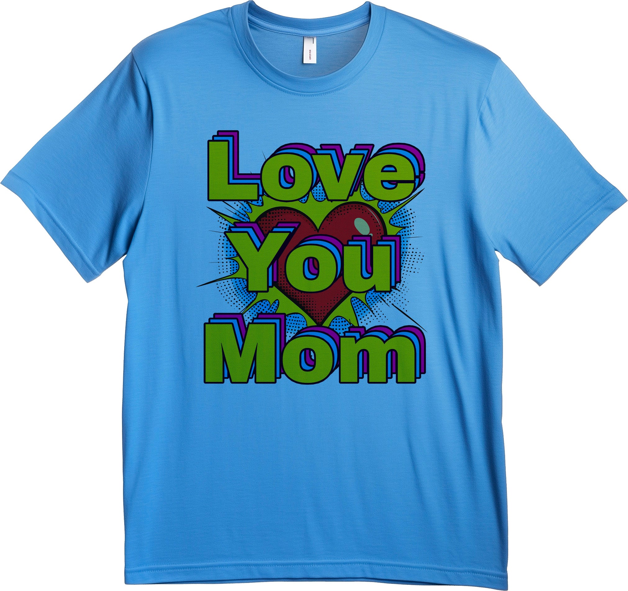 Pop art love you mom Shirt, Mom Love Shirt, Mother's Day Shirt, I Love You Mama shirt, Gift for Mama, Mother's Day Gift Shirt