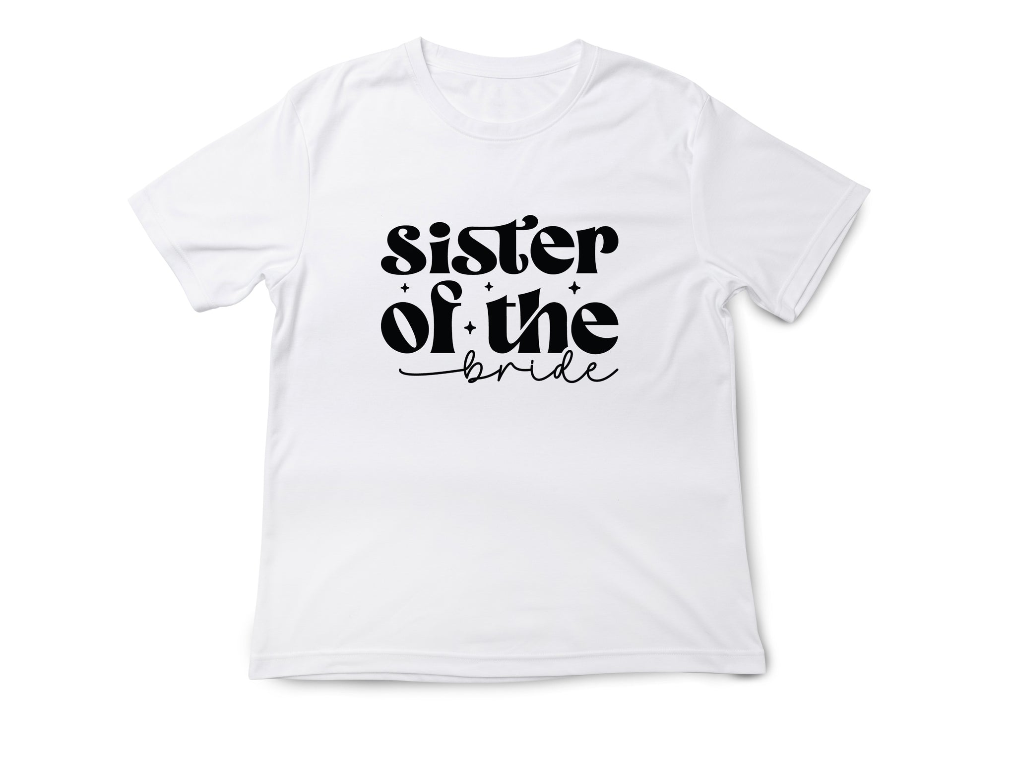 Sister of the Bride T-Shirt – Wedding Party Shirt – Bridal Party Tee – Bachelorette Gift – Bride’s Sister Shirt