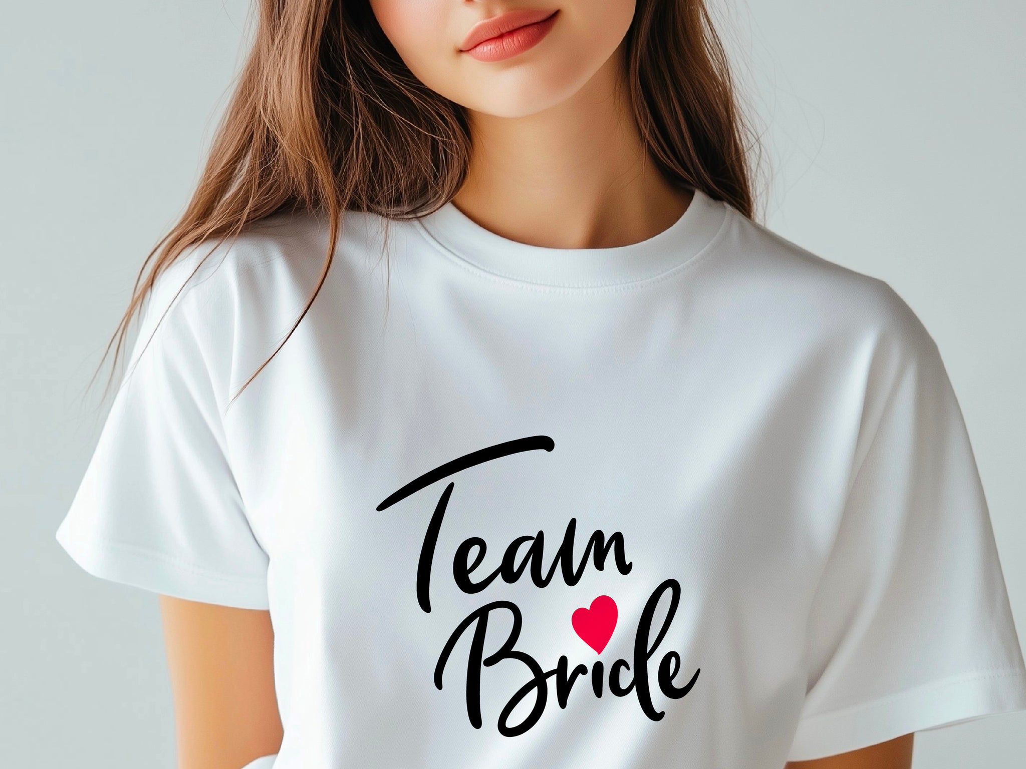 Team Bride Shirt – Festive Wedding Party T-Shirt – Bachelorette Party Tee – Matching Bridal Squad Shirts – Bride Tribe Gift Idea