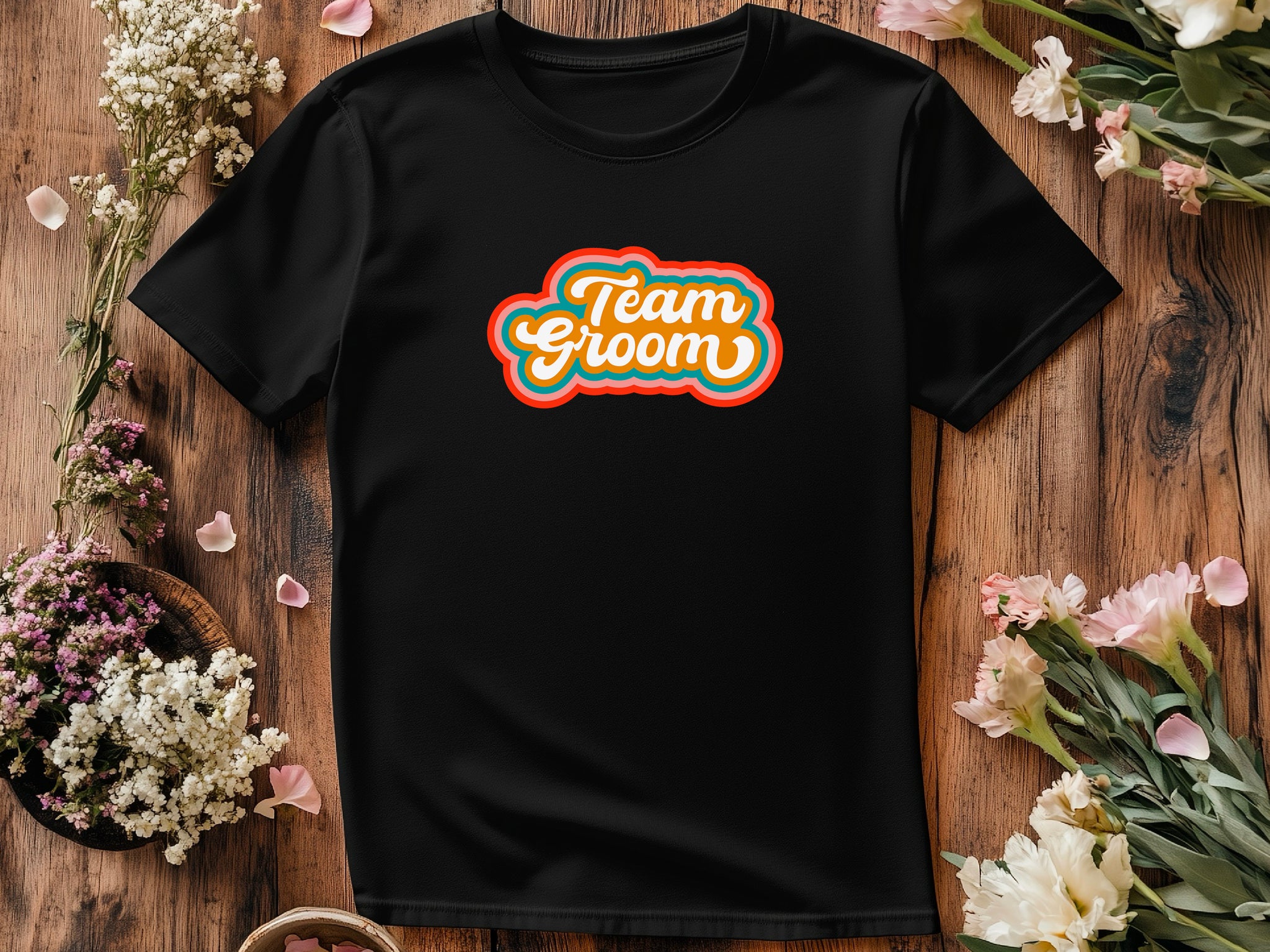 Team Groom T-Shirt – Stag Party Shirt for Men – Funny Wedding Tee – Bachelor Party Outfit – Groomsman Gift – Groom Squad Shirt