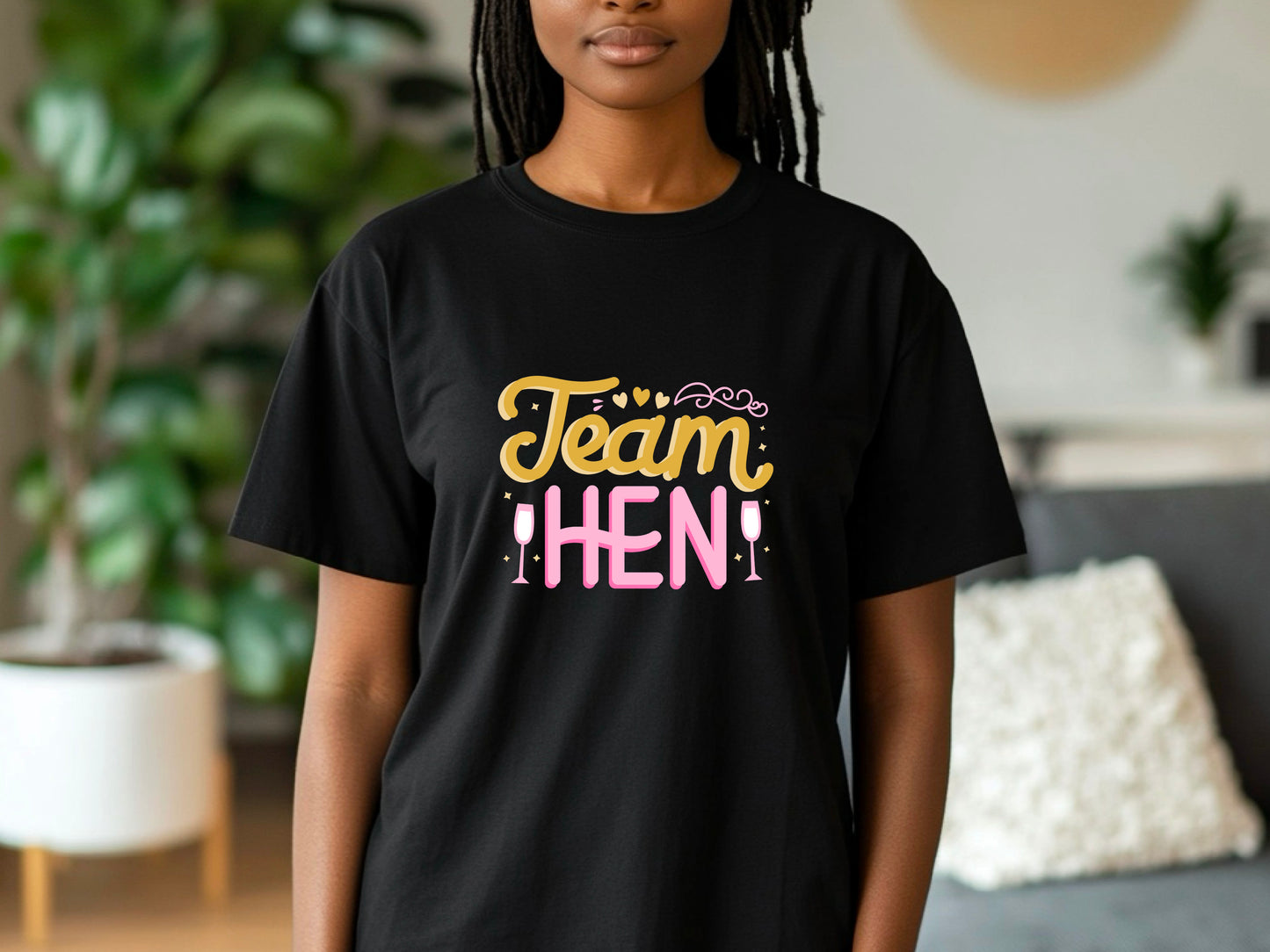 Team Hen Shirt – Hen Party T-Shirt – Bride Squad Tee – Bachelorette Party Shirt – Matching Bridal Party Shirts – UK Wedding Gift