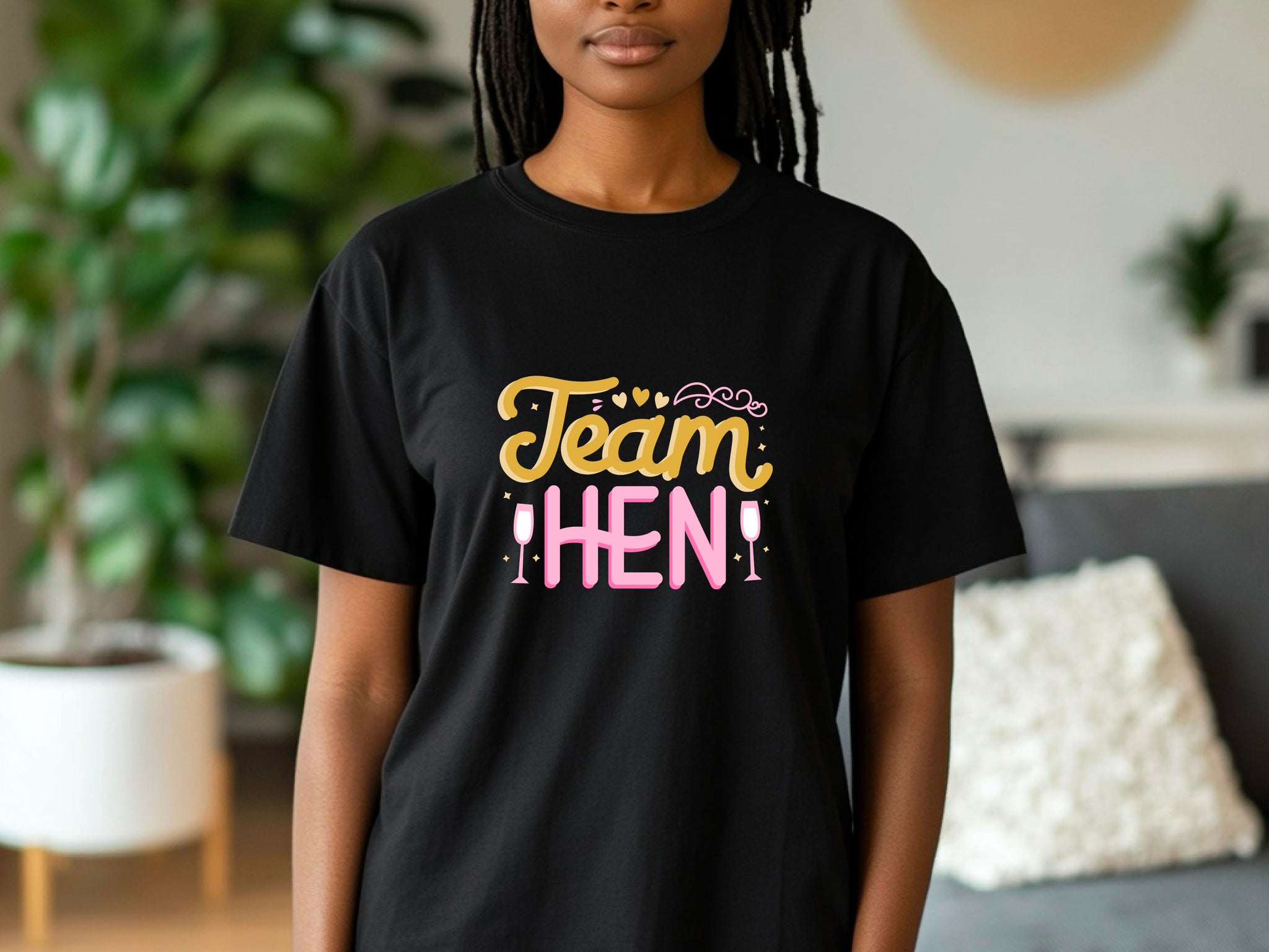 Team Hen Shirt – Hen Party T-Shirt – Bride Squad Tee – Bachelorette Party Shirt – Matching Bridal Party Shirts – UK Wedding Gift