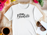 Team Bride Shirt – Black Diamond Wedding T-Shirt – Bachelorette Party Tee – Matching Bridal Squad Shirt – Bride Tribe Outfit