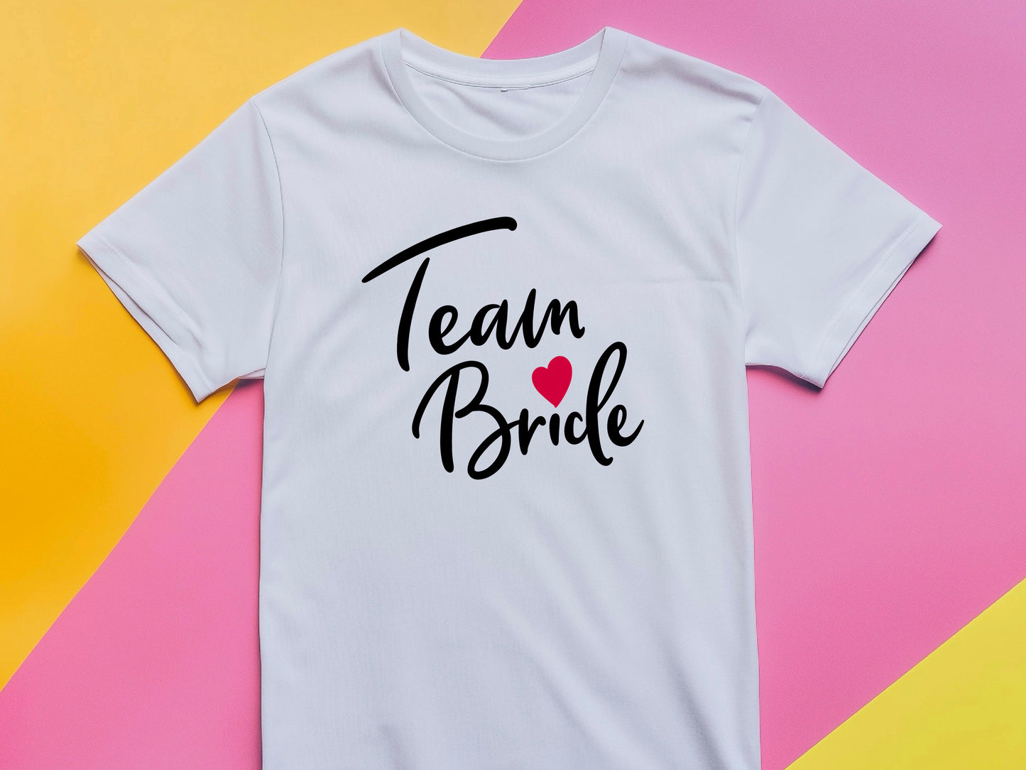 Team Bride Shirt – Festive Wedding Party T-Shirt – Bachelorette Party Tee – Matching Bridal Squad Shirts – Bride Tribe Gift Idea