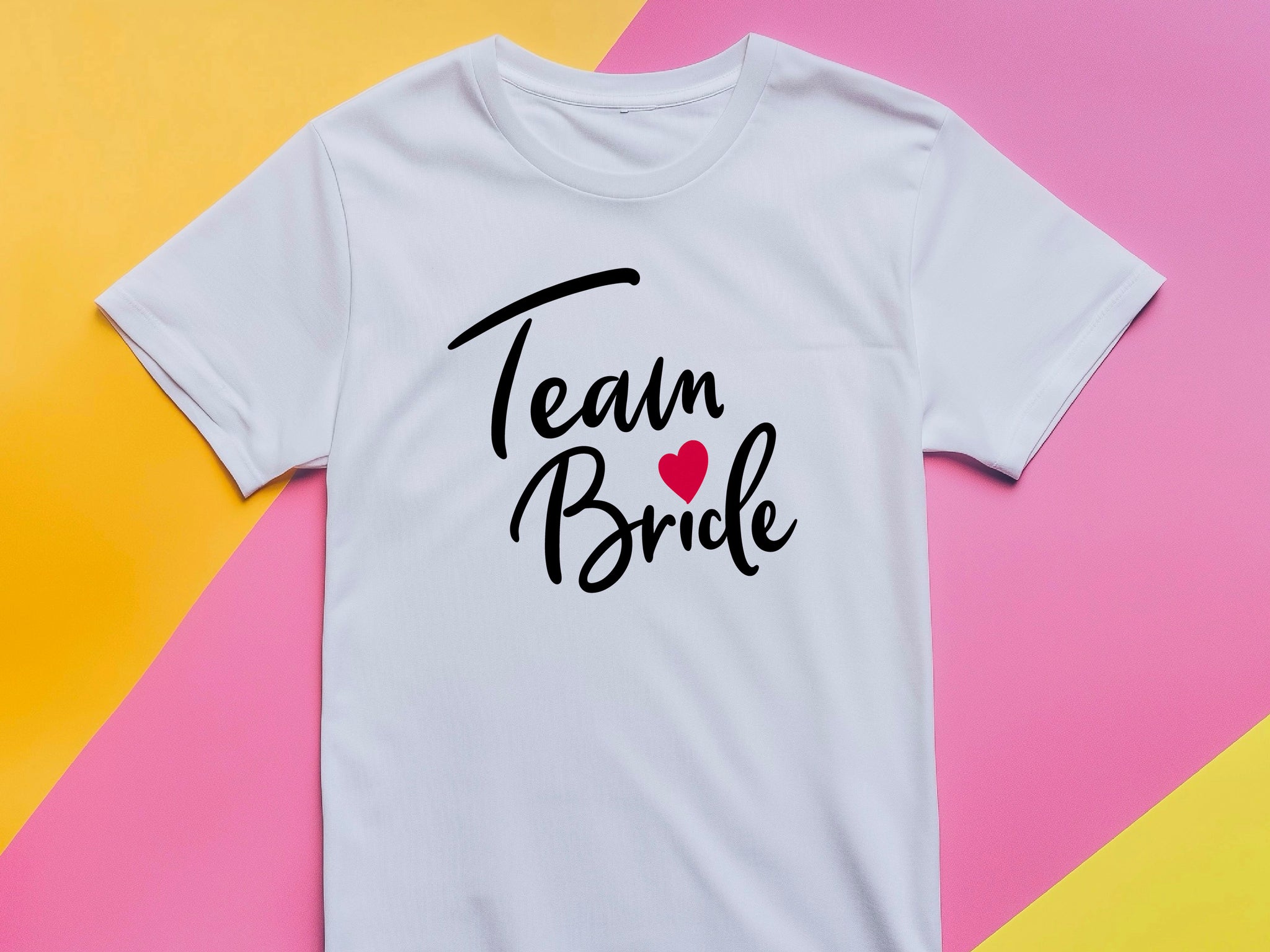 Team Bride Shirt – Festive Wedding Party T-Shirt – Bachelorette Party Tee – Matching Bridal Squad Shirts – Bride Tribe Gift Idea