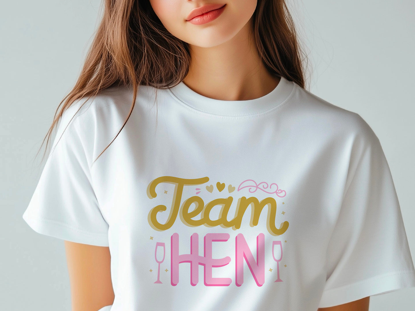 Team Hen Shirt – Hen Party T-Shirt – Bride Squad Tee – Bachelorette Party Shirt – Matching Bridal Party Shirts – UK Wedding Gift