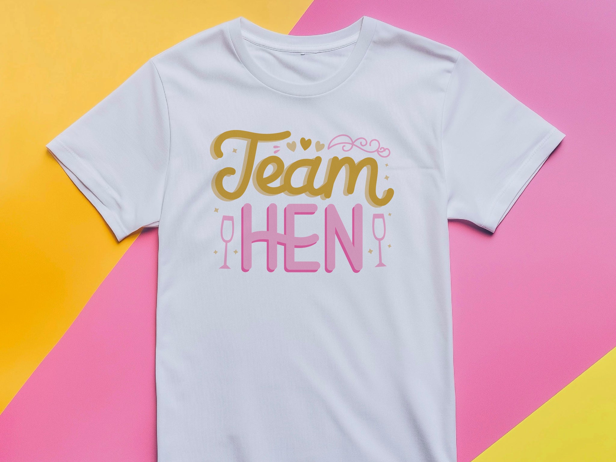 Team Hen Shirt – Hen Party T-Shirt – Bride Squad Tee – Bachelorette Party Shirt – Matching Bridal Party Shirts – UK Wedding Gift