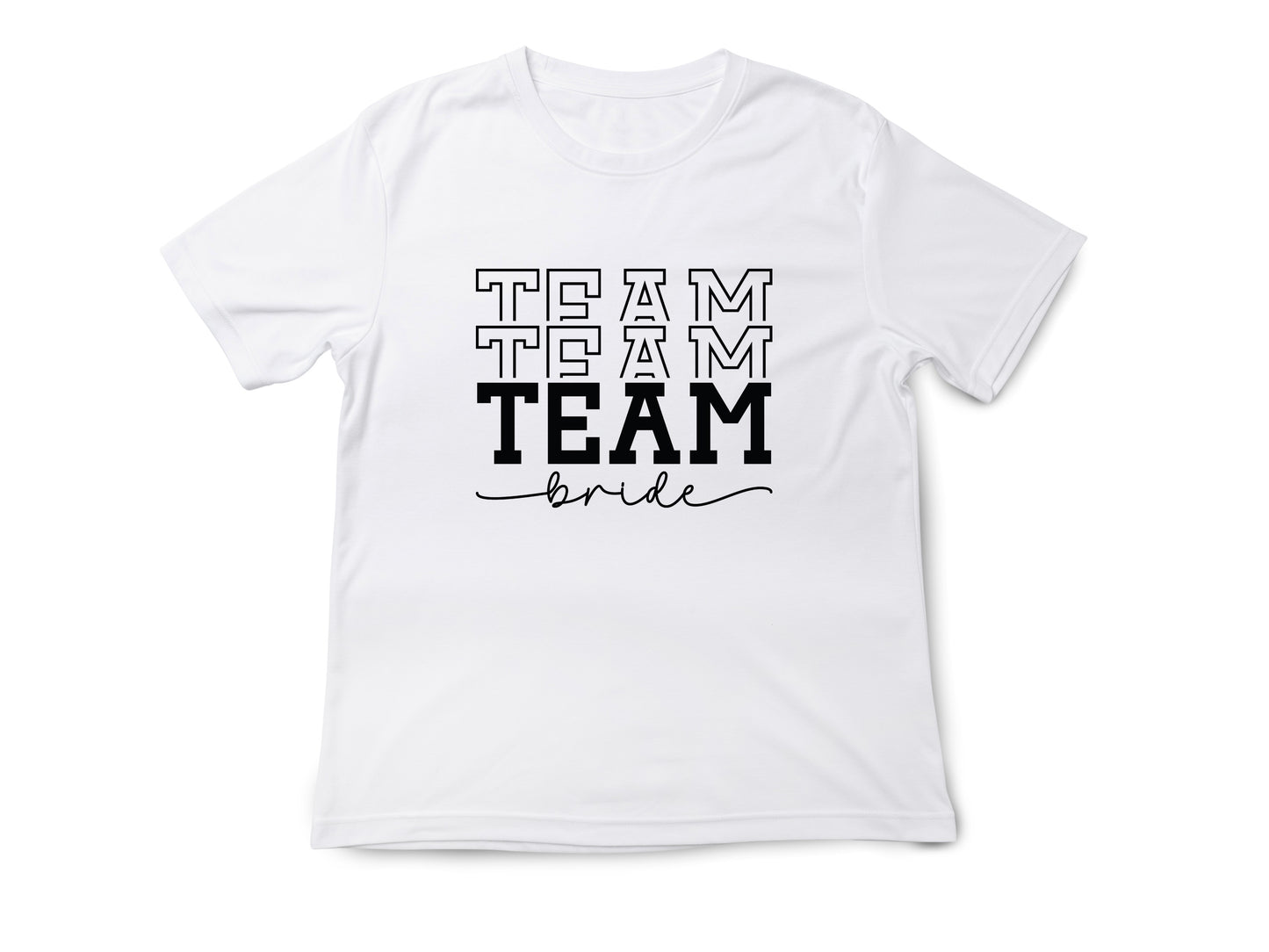 Team Bride Shirt – Bridal Party T-Shirt – Bachelorette Squad Tee – Wedding Celebration Shirt – Matching Bride Tribe Tee