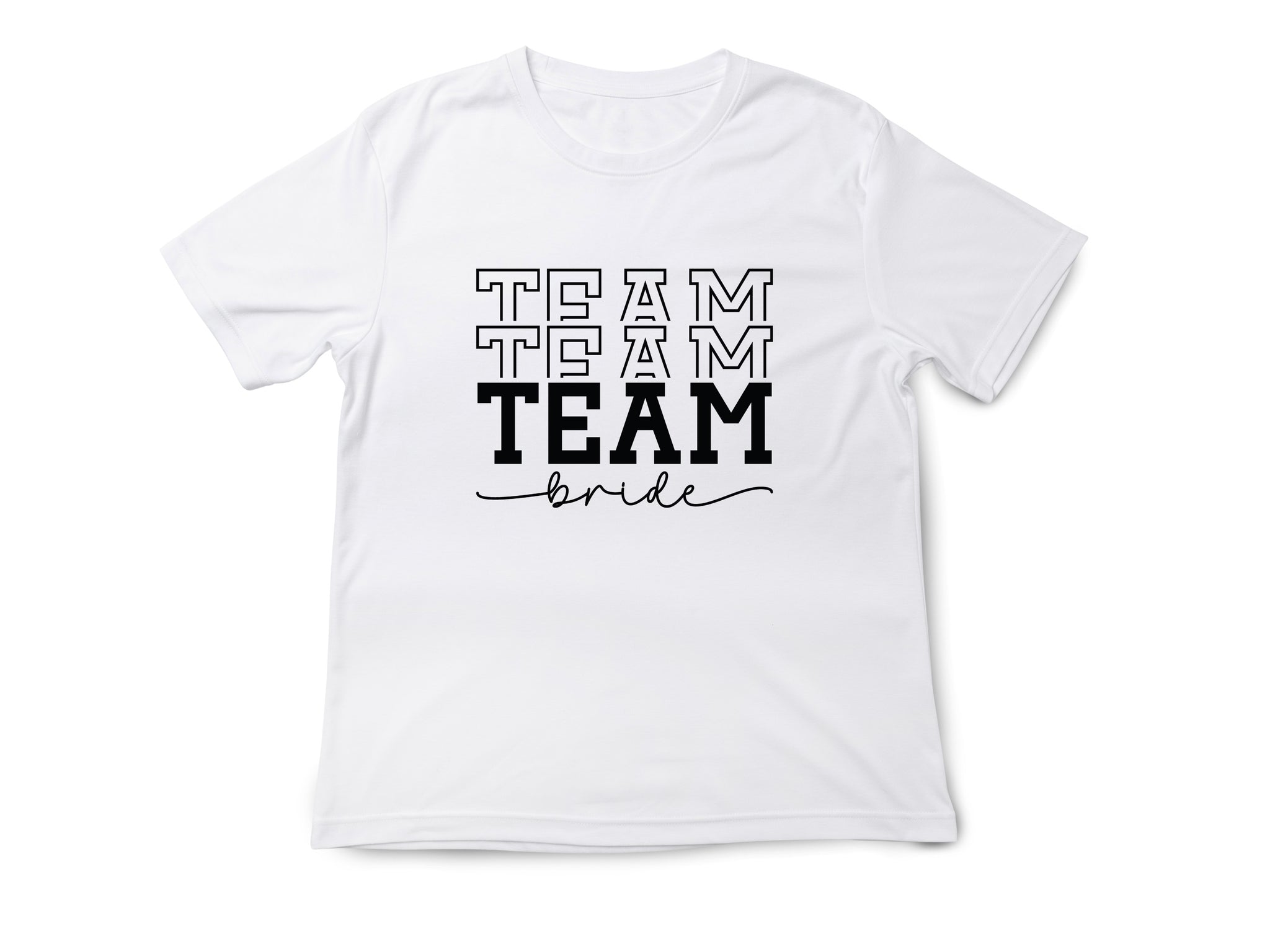 Team Bride Shirt – Bridal Party T-Shirt – Bachelorette Squad Tee – Wedding Celebration Shirt – Matching Bride Tribe Tee
