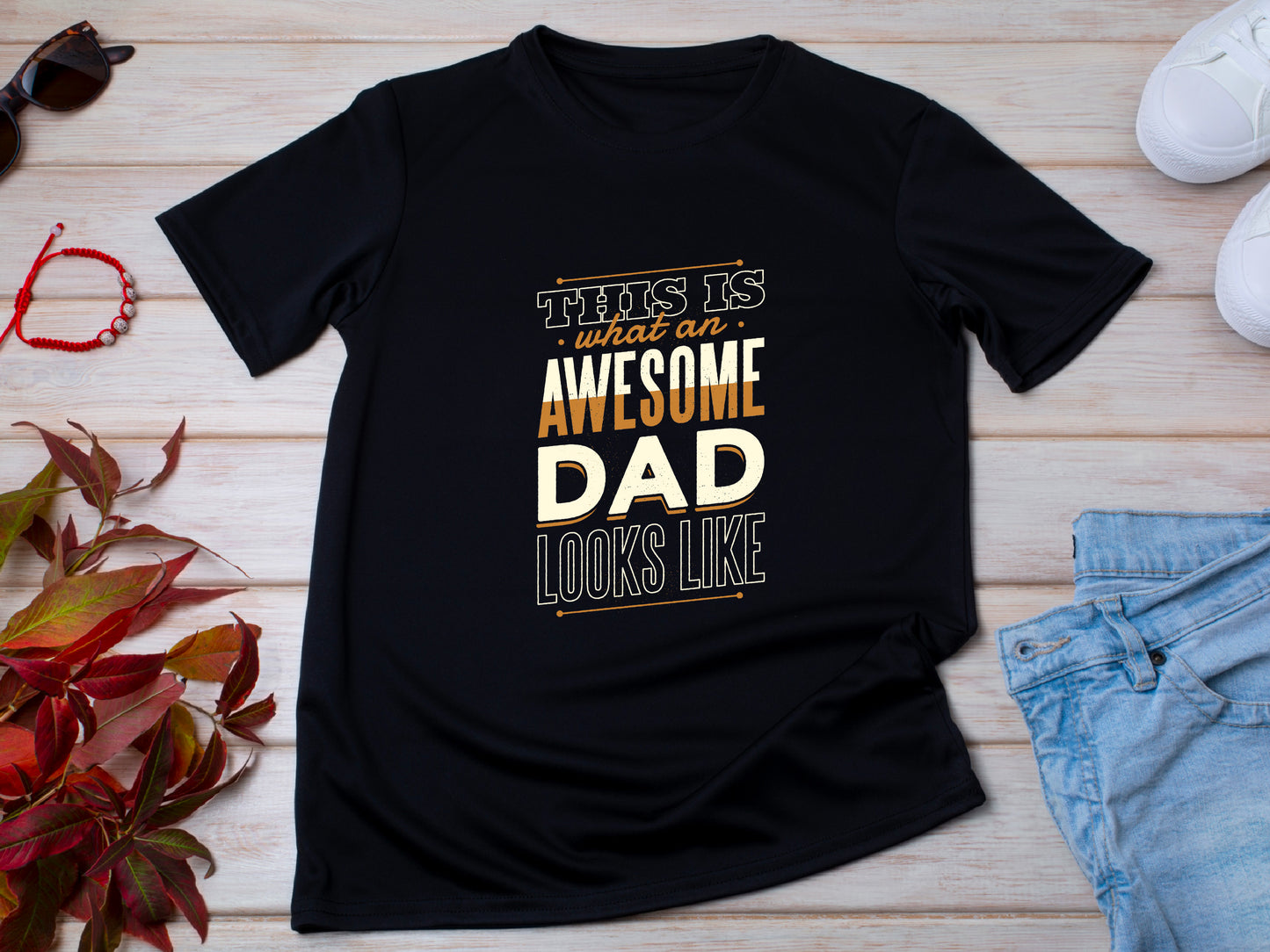 This Is What An Awesome Dad Looks Like T-Shirt, Funny Dad Shirt, GIft for Daddy, Funny Mens Awesome Father Shirt, , Father's Day gift