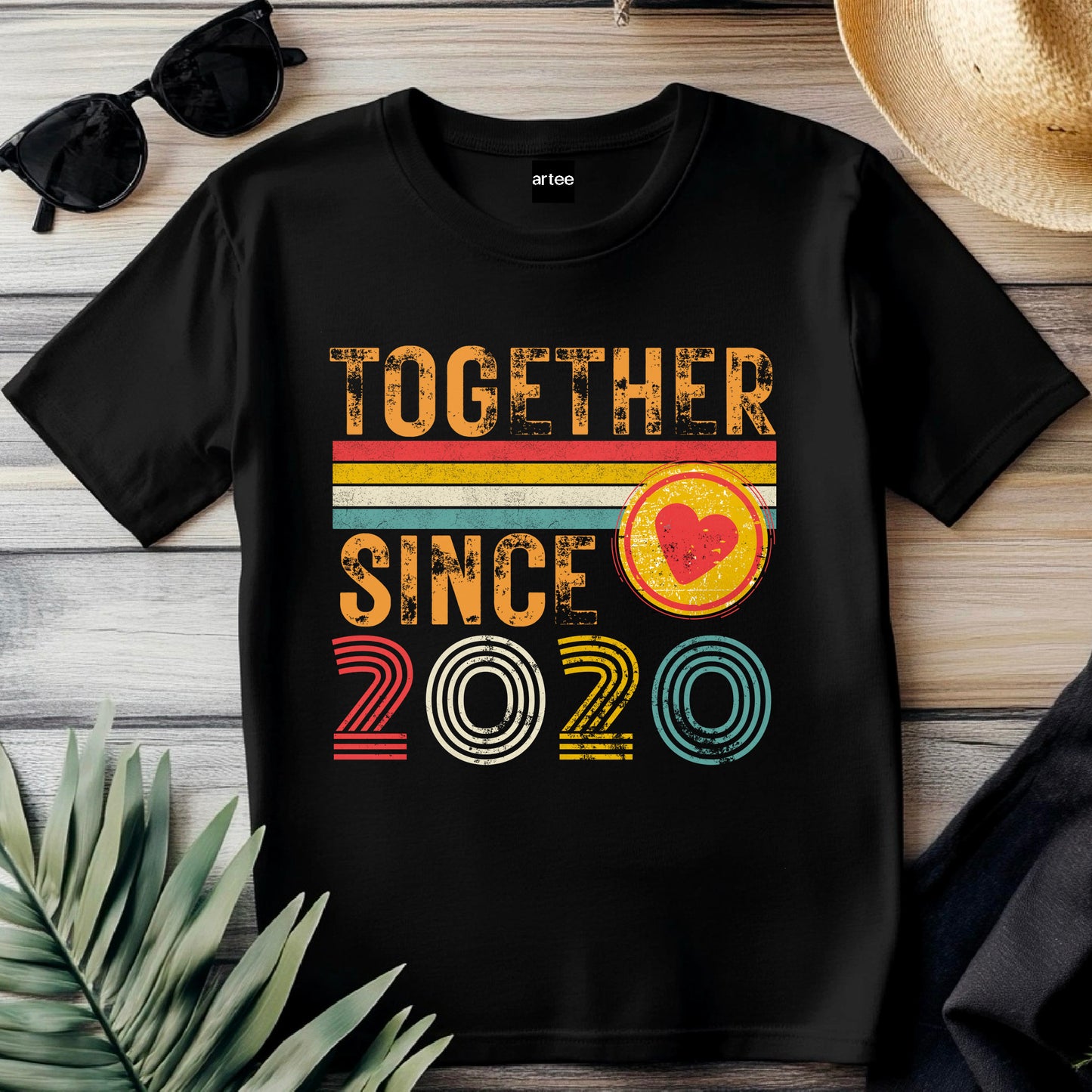 2020 To Anniversary T-Shirt, Matching Anniversary Shirts, Custom Anniversary Shirt Gift For Couple, Wifey and Hubby Tee, Husband and Wife