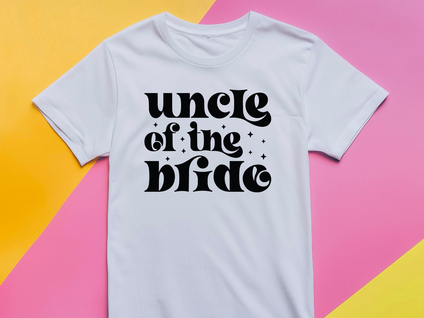 Uncle of the Bride Shirt – Wedding Party T-Shirt – Family Member Gift – Bridal Squad Tee – Wedding Celebration Shirt