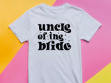 Uncle of the Bride Shirt – Wedding Party T-Shirt – Family Member Gift – Bridal Squad Tee – Wedding Celebration Shirt