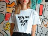 Wifey for Lifey T-Shirt – Cute Wedding Shirt with Rings – Bride Gift – Bachelorette Party Tee – Just Married Shirt for Her