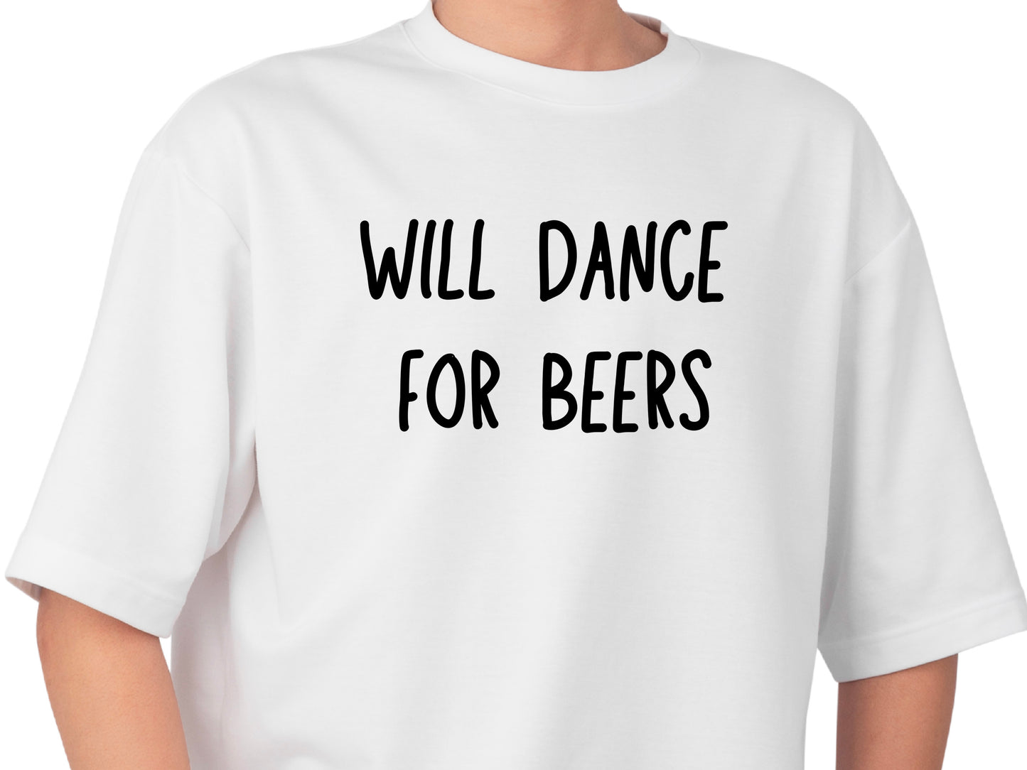 Funny Will Dance for Beers Shirt – Wedding Drinking Tee – Bachelor Party Outfit – Beer Party T-Shirt – Groomsman Gift Idea