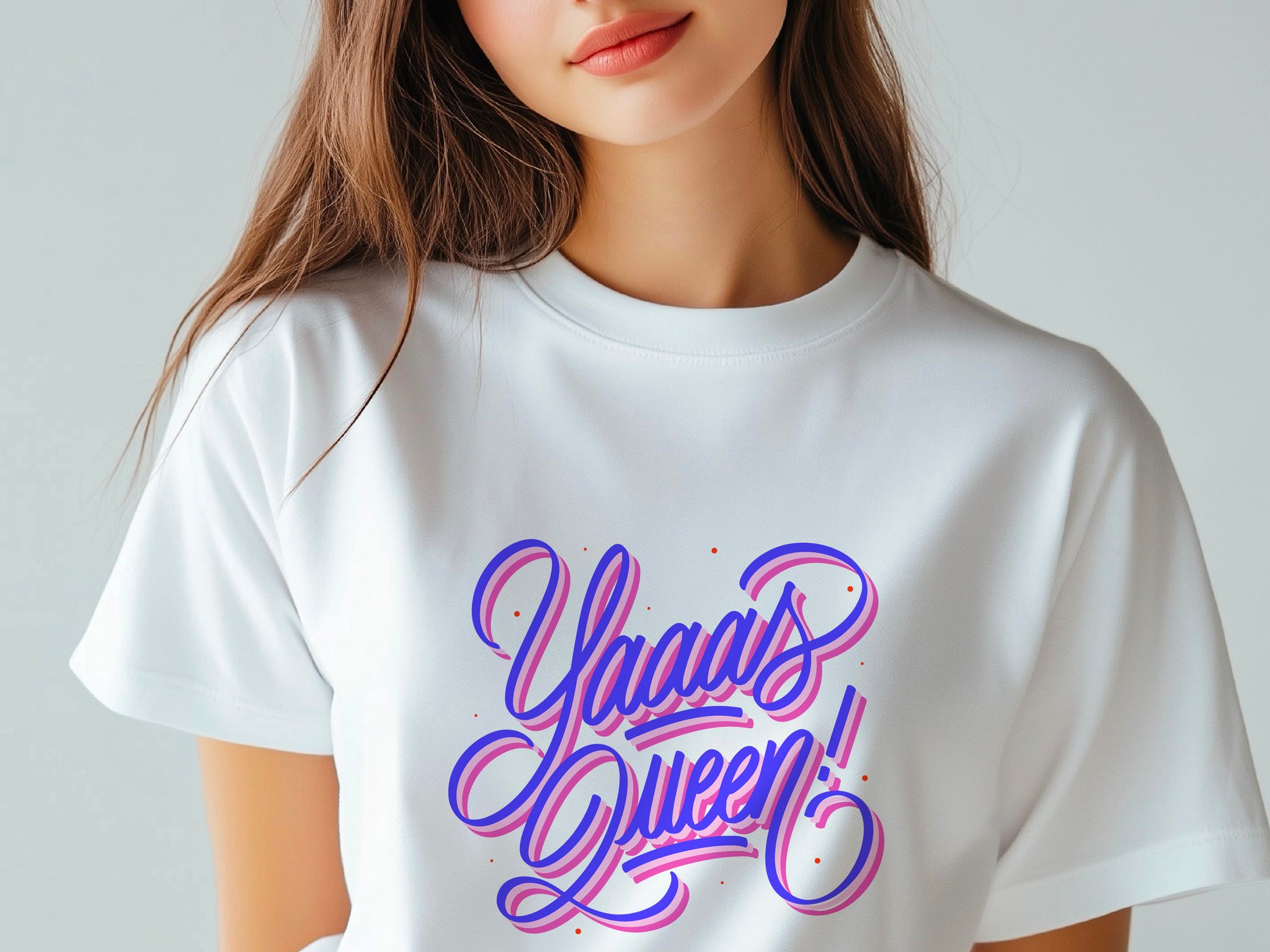 Yaaas Queen Bride T-Shirt – Bridal Party Shirt – Bachelorette Tee – Bride Squad Shirt – Wedding Celebration Gift – Fun Bride Shirt