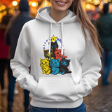 Andy Warhol Cats Christmas Hoodie